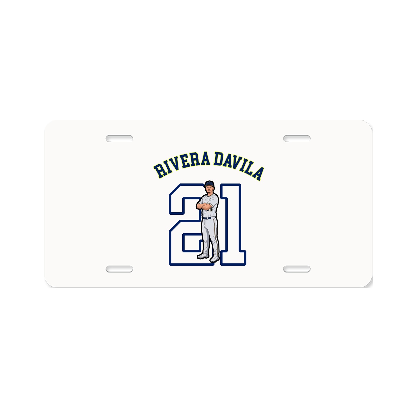 License Plate — Shirsey Arch in Classic