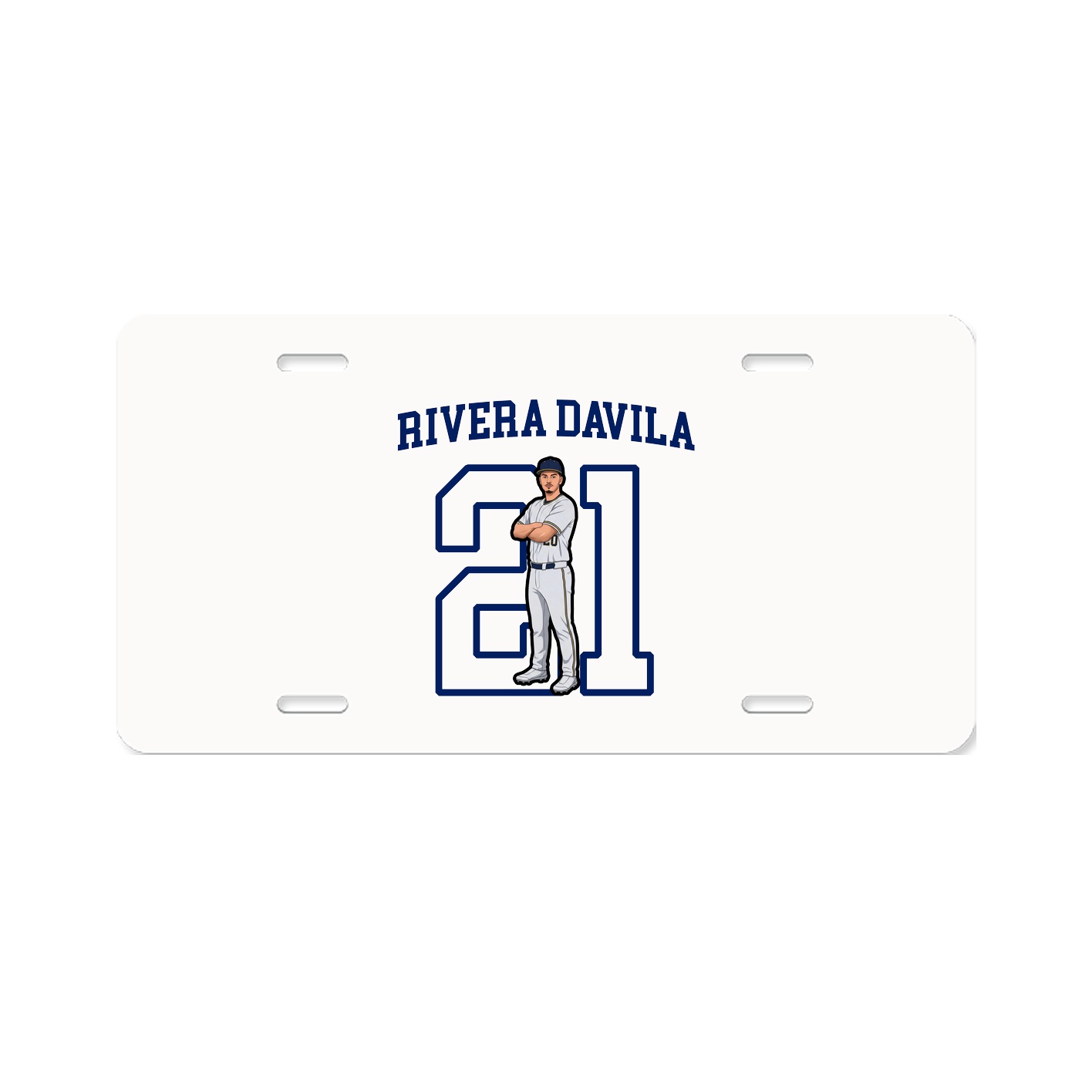 License Plate — Shirsey in Classic