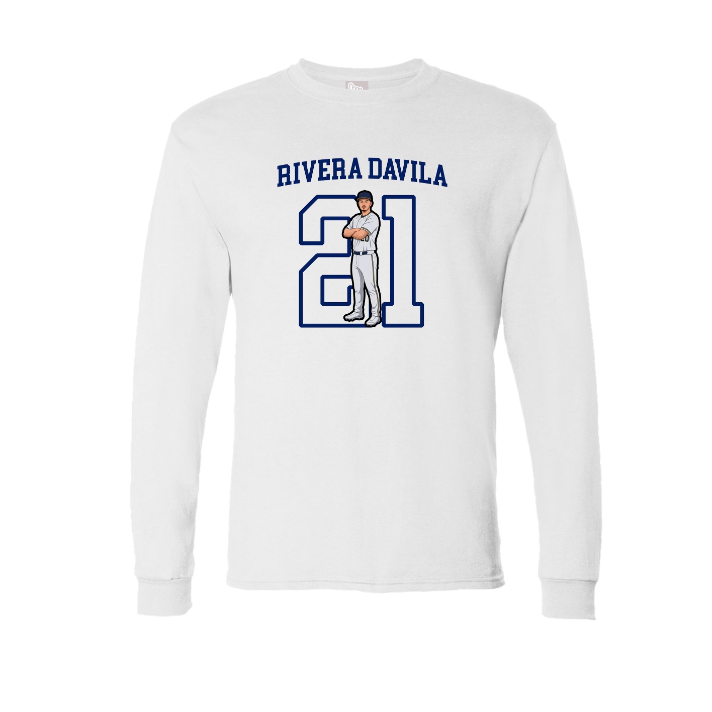 Long Sleeve Tee — Shirsey in White
