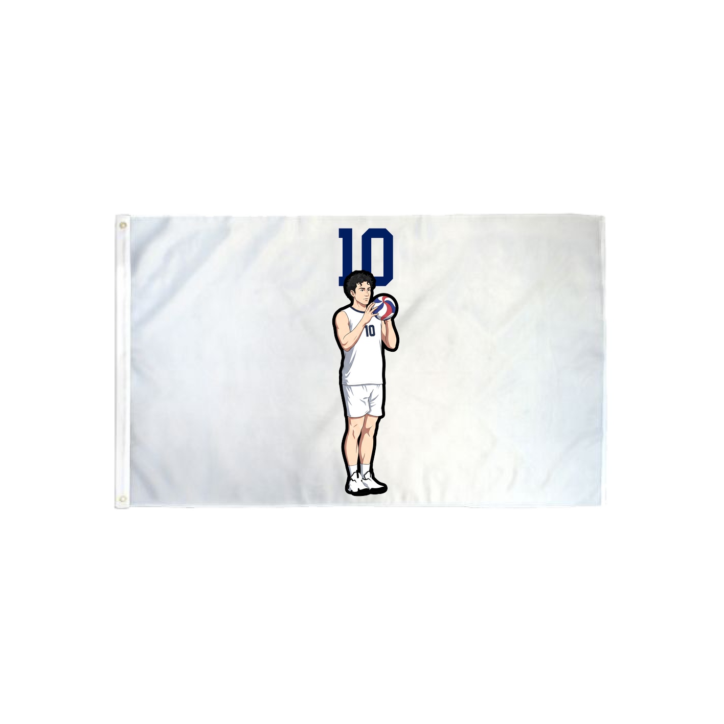 3x5 Flag — Number Top in Classic