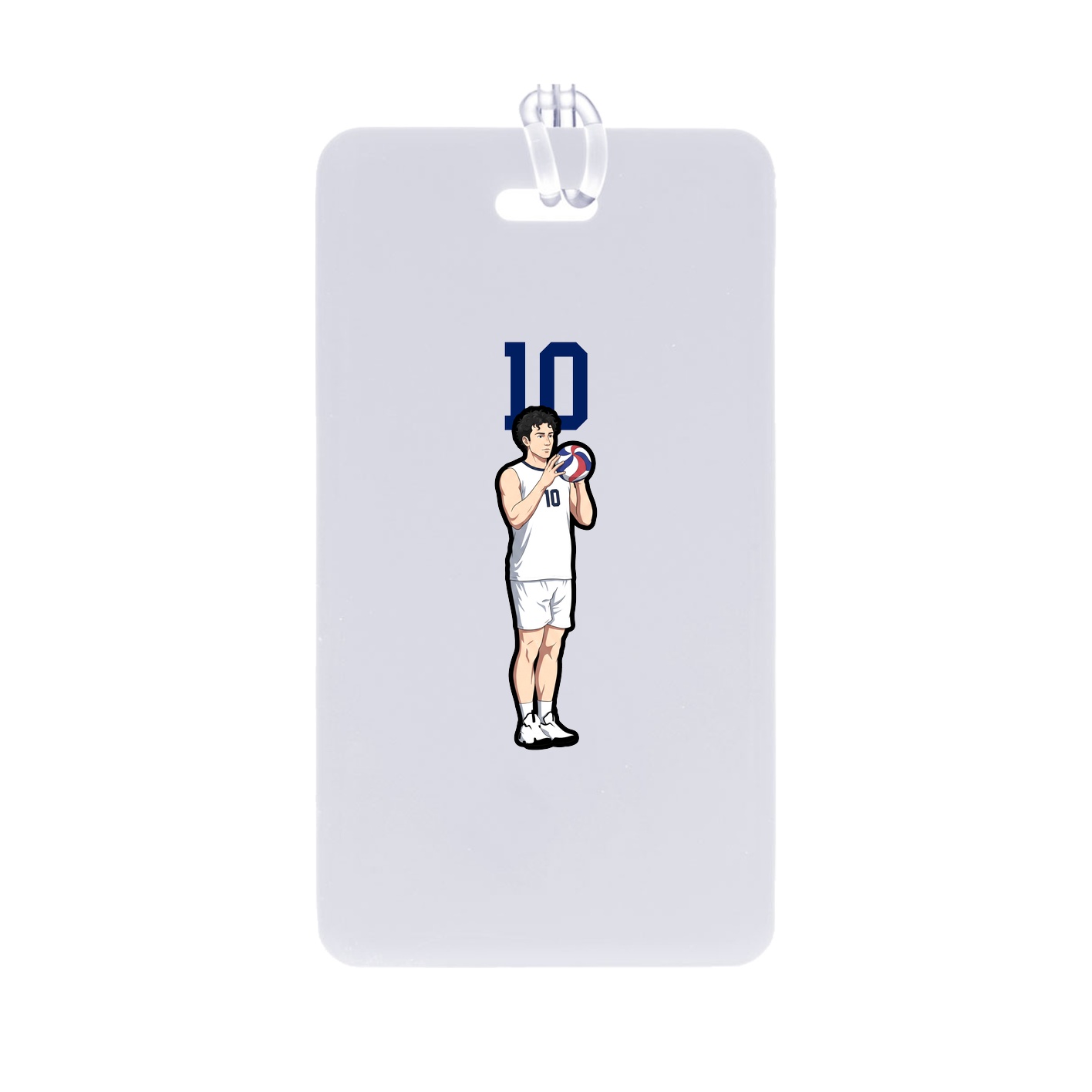 Bag Tag — Number Top in Classic