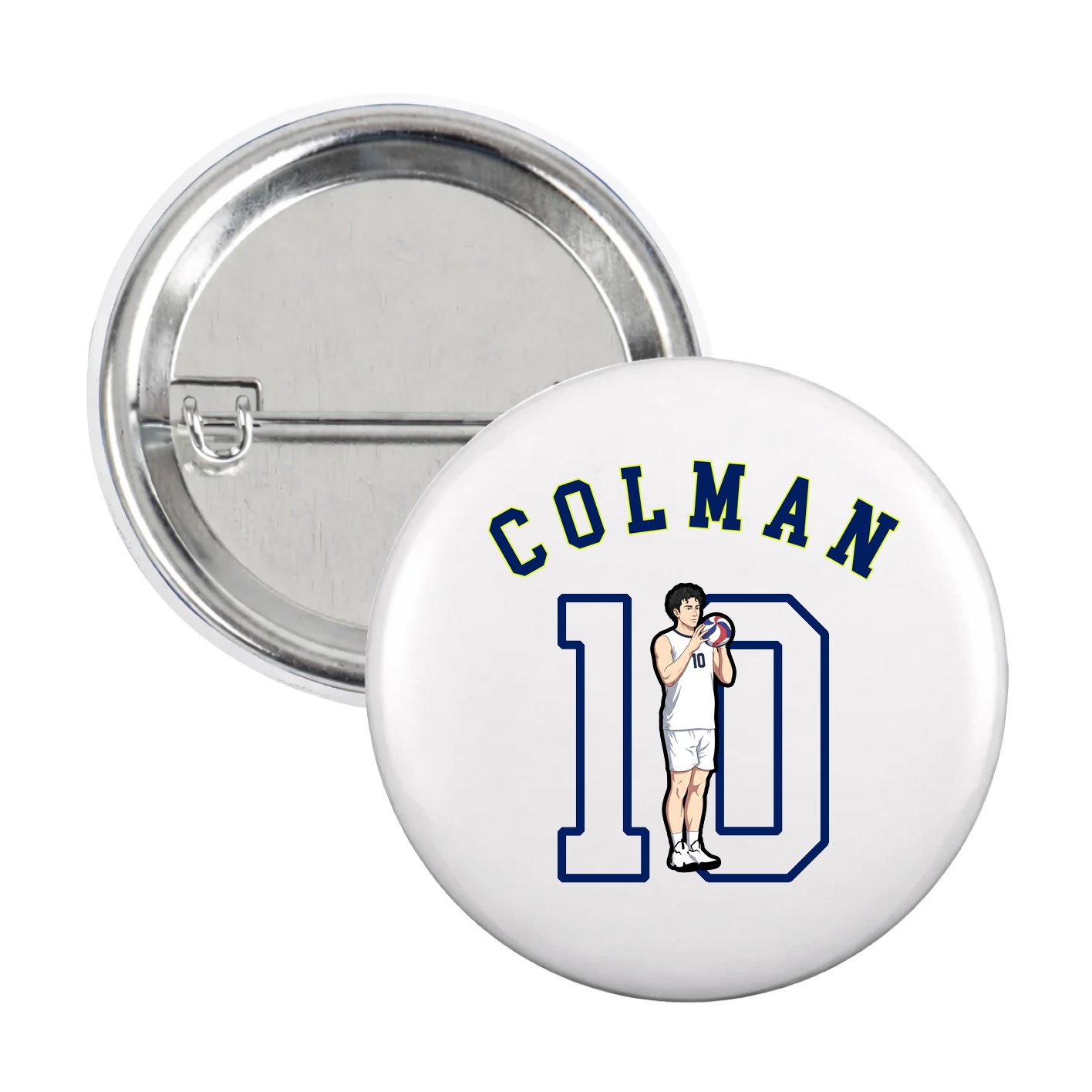 Game Day Button — Shirsey Arch in White