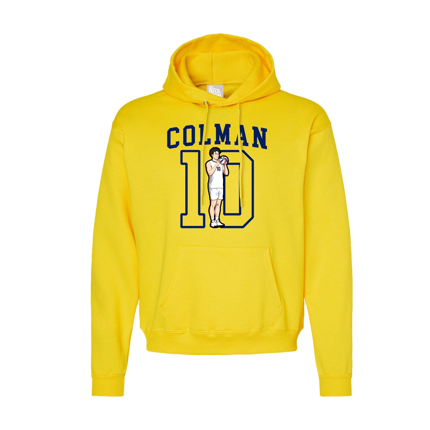 Hoodie — Shirsey in Yellow