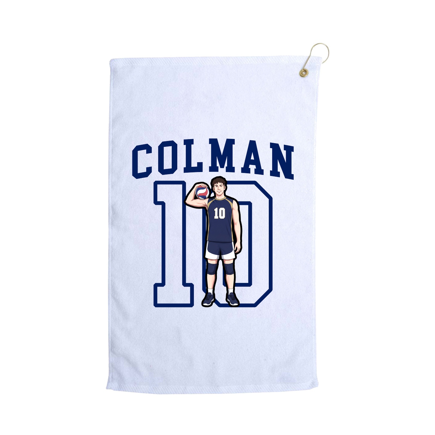 Golf Towel — Shirsey in White
