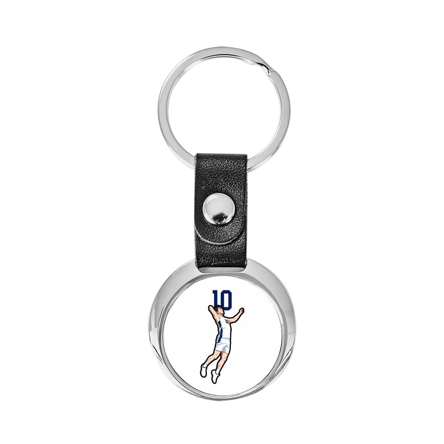 Key Chain — Number Top in Classic