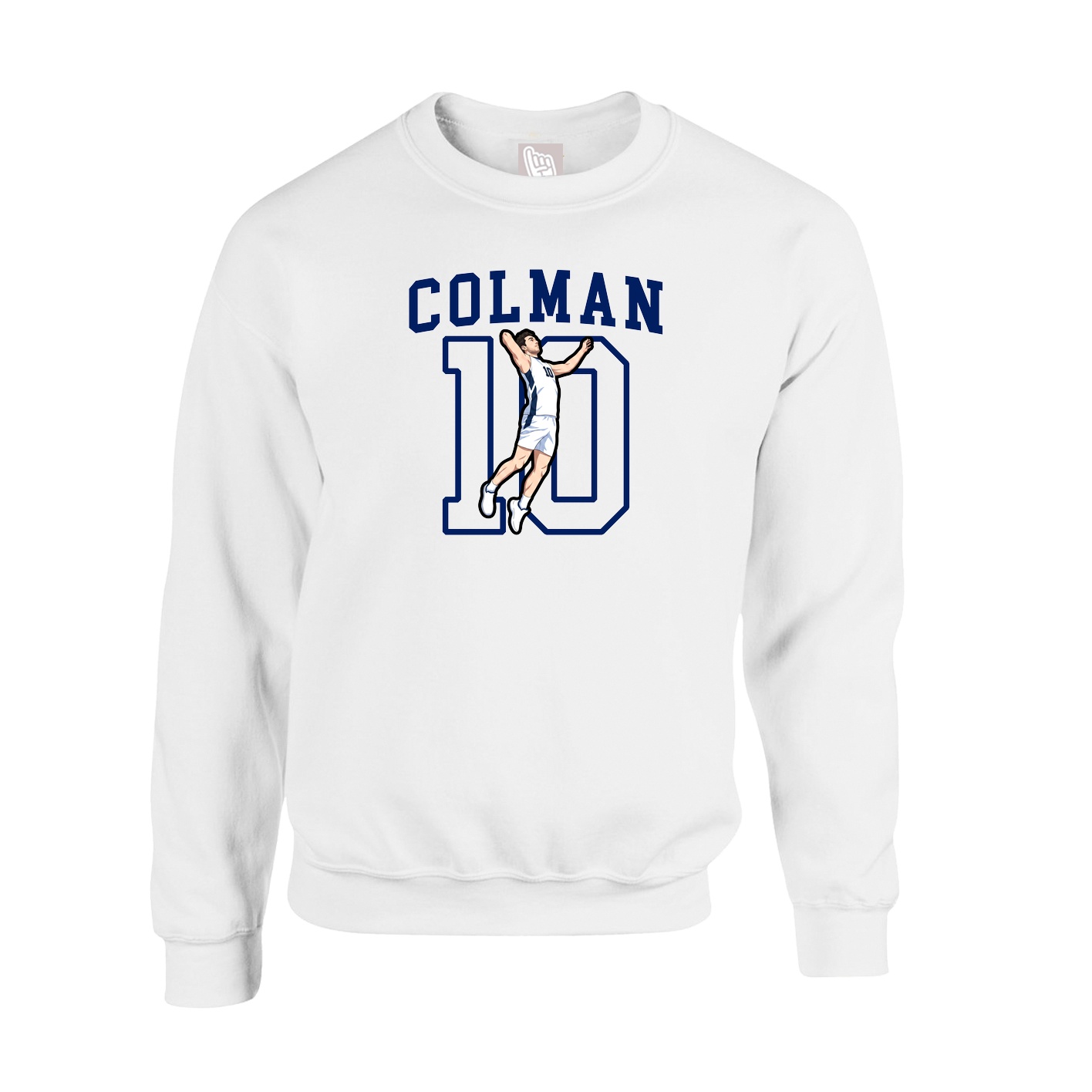 Fleece Crew — Shirsey in White