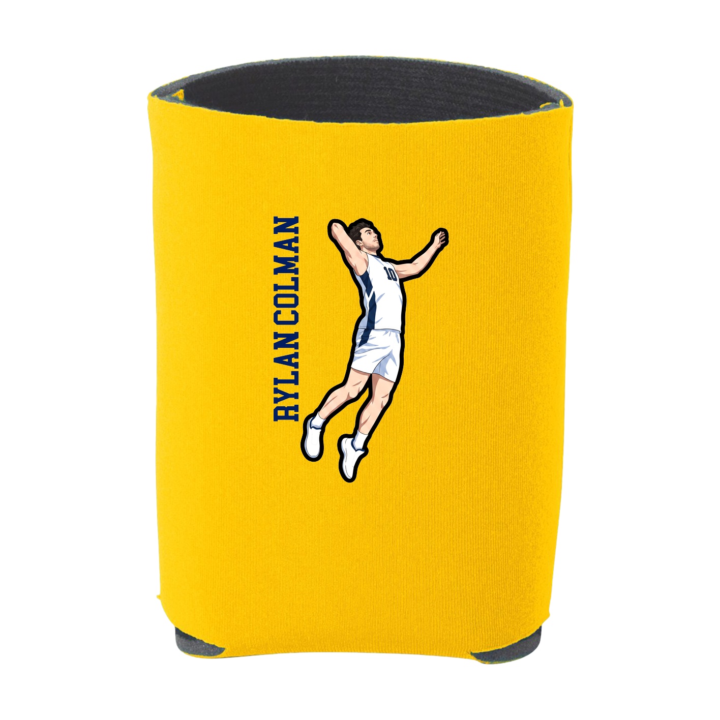 Can Holder — Name Vertical in Yellow