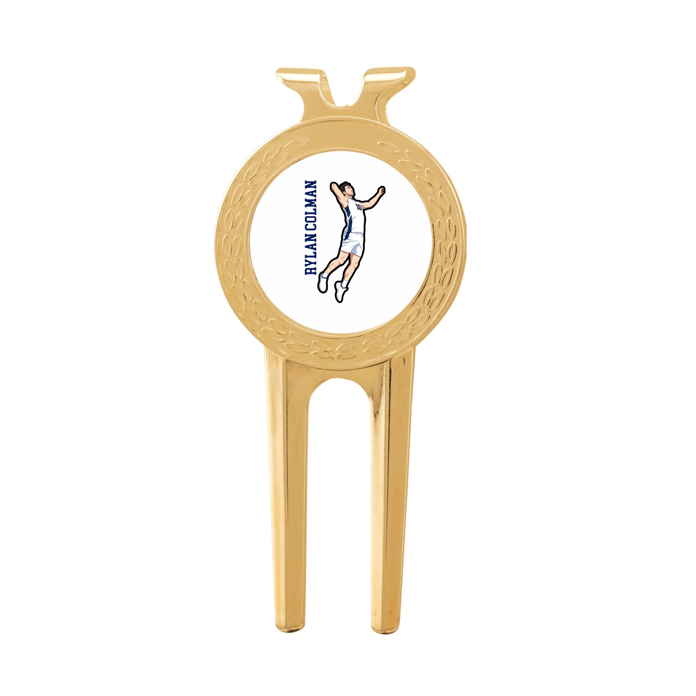 Divot Tool with Ball Marker — Name Vertical in Classic