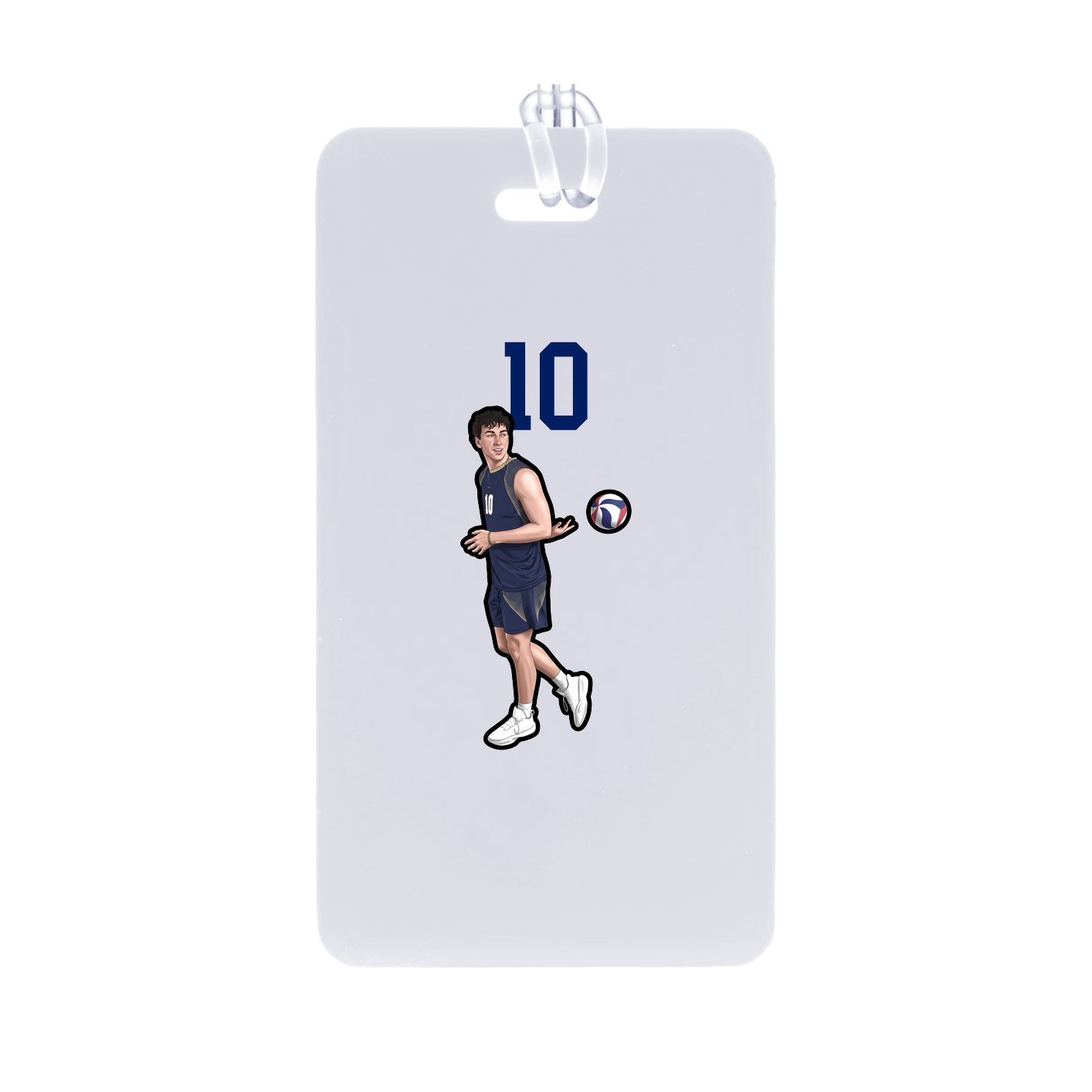 Bag Tag — Number Top in Classic