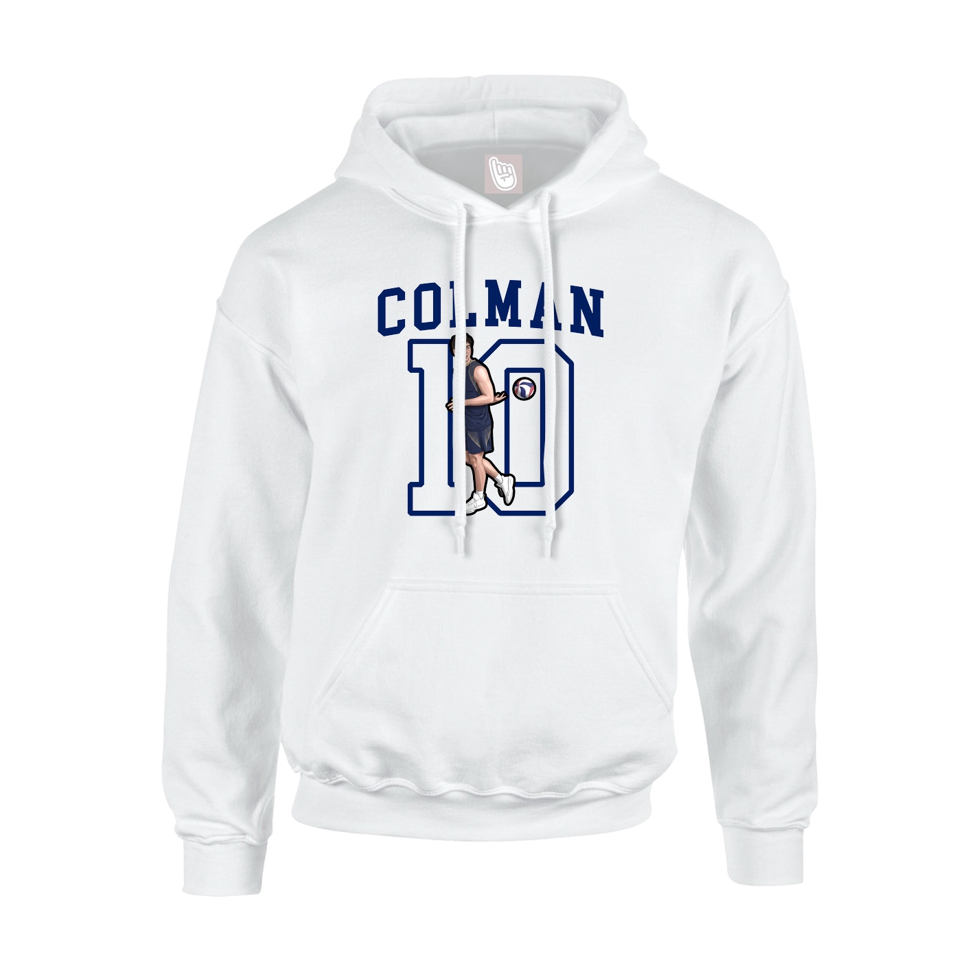 Youth Hoodie — Shirsey in White