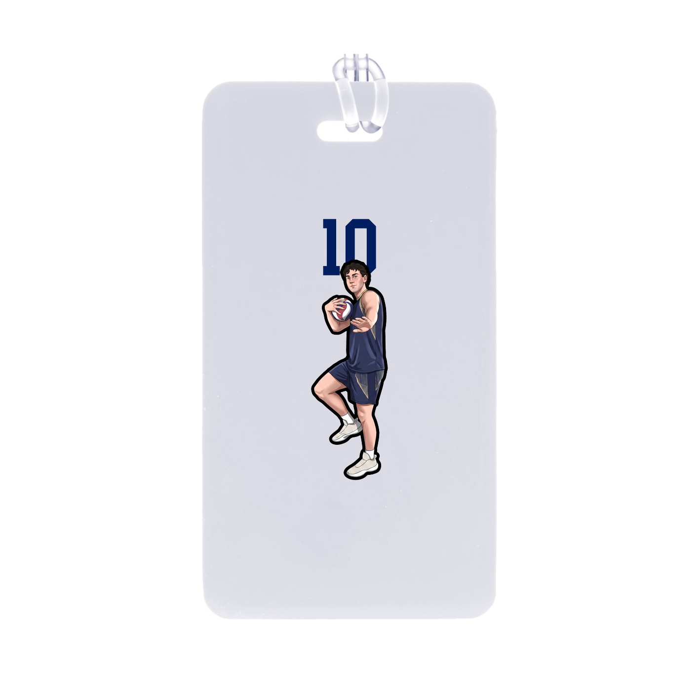 Bag Tag — Number Top in Classic