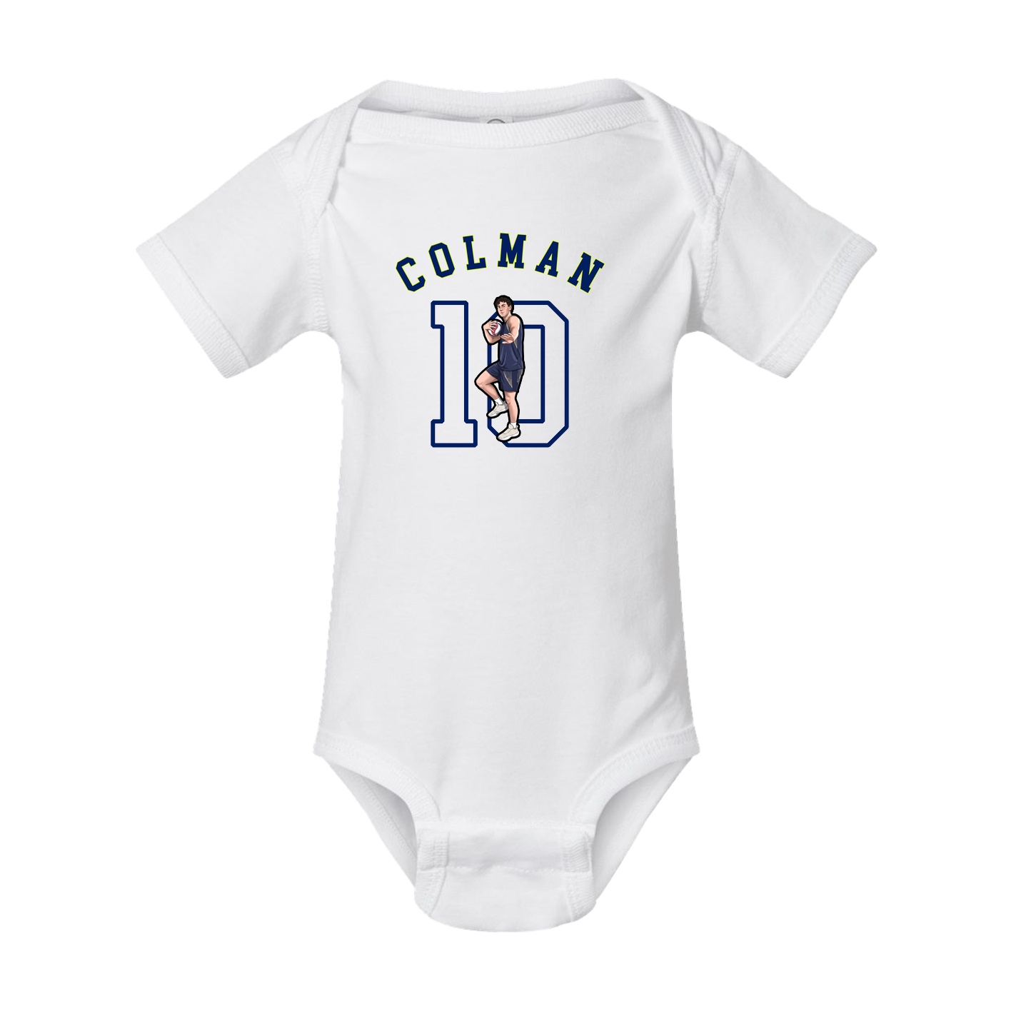 Baby Onesie — Shirsey Arch in White