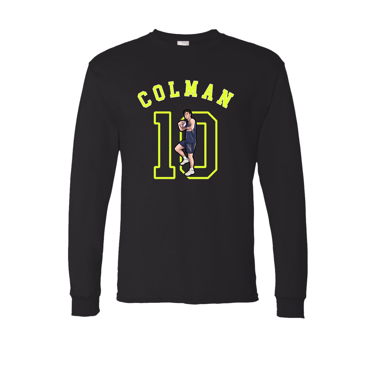 Long Sleeve Tee — Shirsey Arch in Black