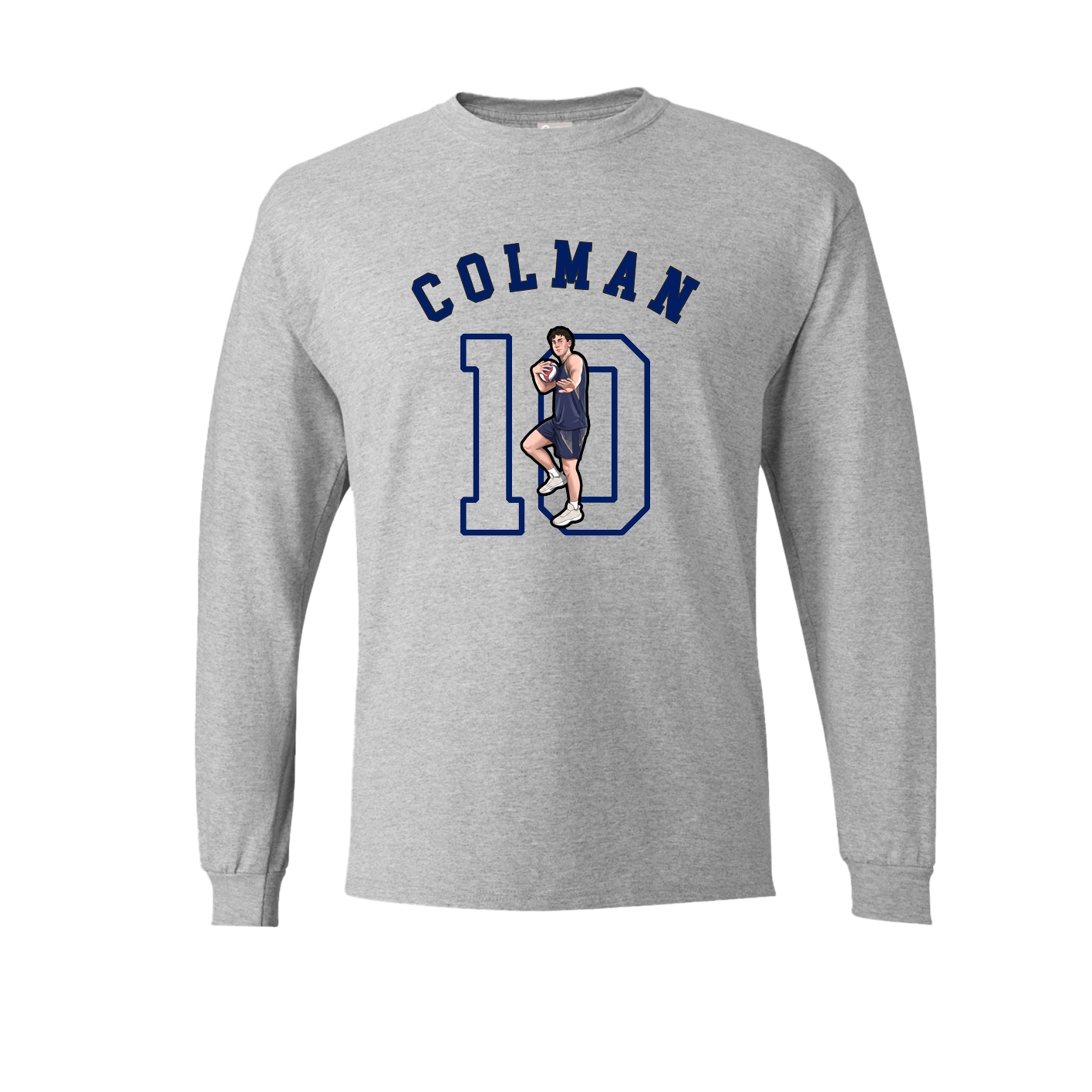 Long Sleeve Tee — Shirsey Arch in Grey