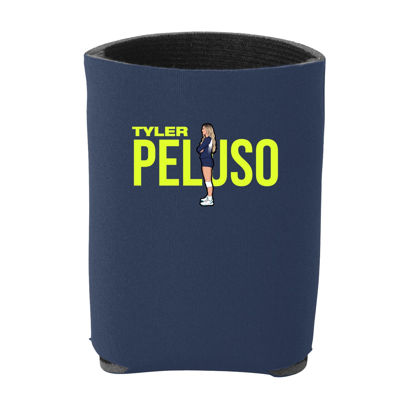 Can Holder — Player Name in Navy