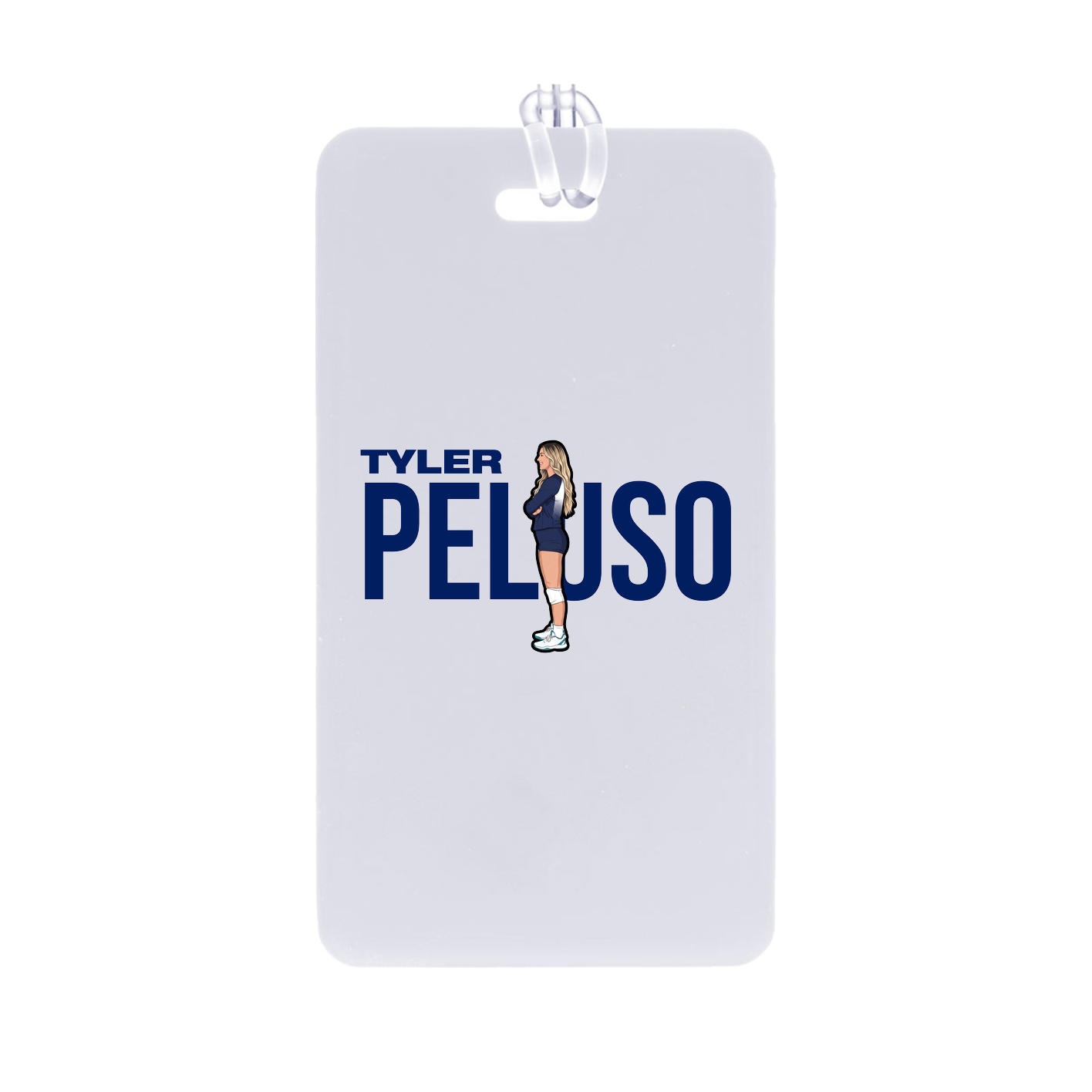 Bag Tag — Player Name in Classic