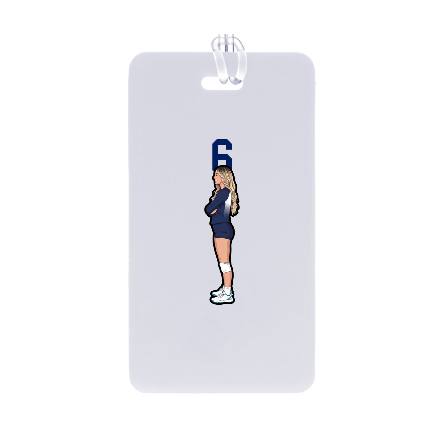 Bag Tag — Number Top in Classic
