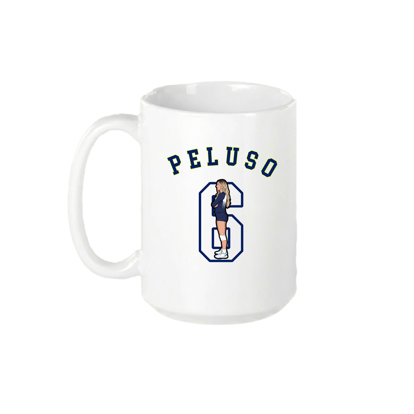 15oz Coffee Mug — Shirsey Arch in White