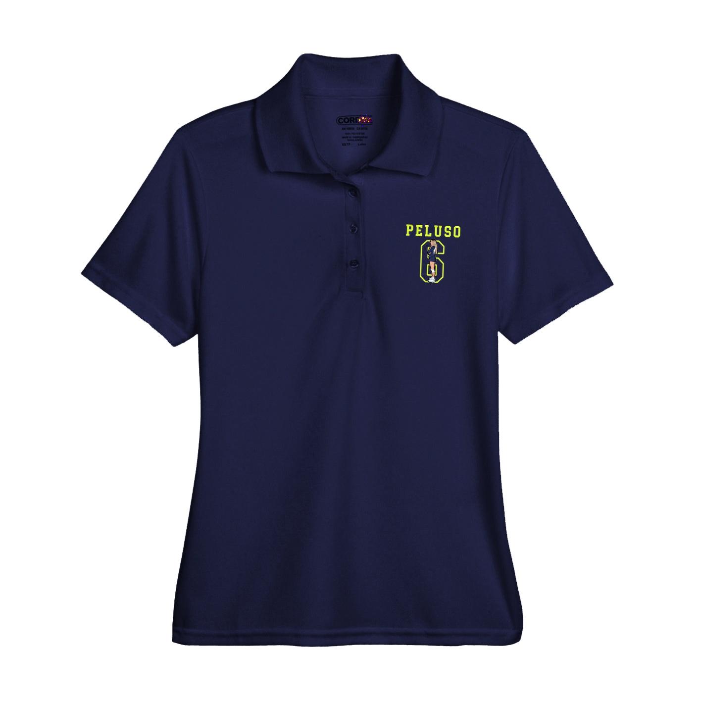 Womens Performance Polo — Shirsey in Navy