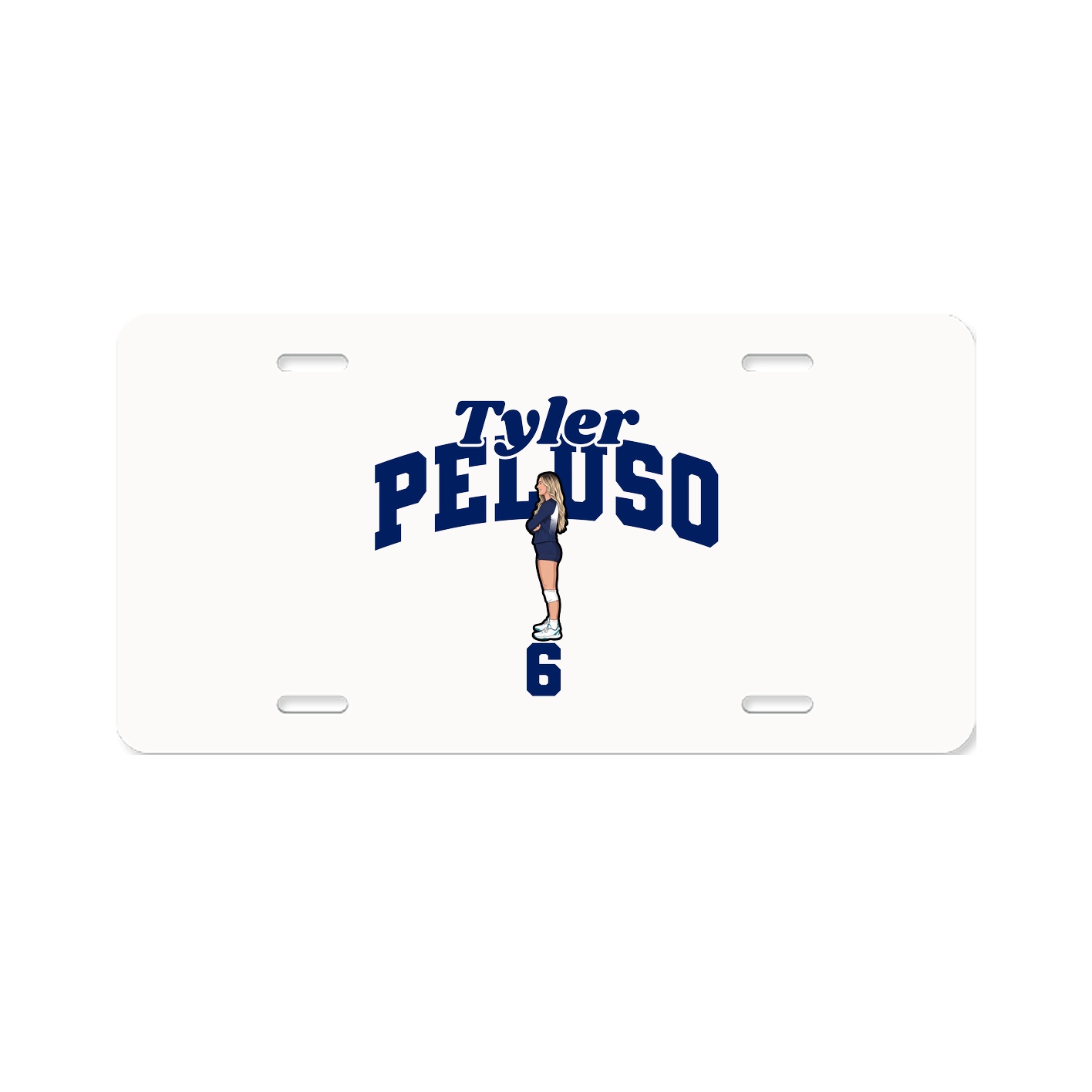 License Plate — Signature Arch in Classic