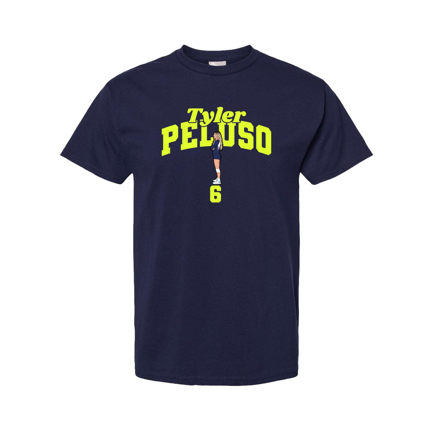 Youth Tee — Signature Arch in Navy