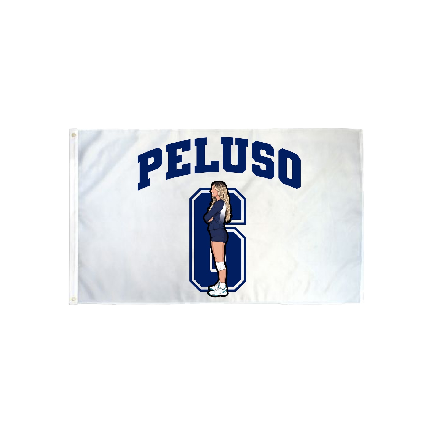 3x5 Flag — Number in Classic