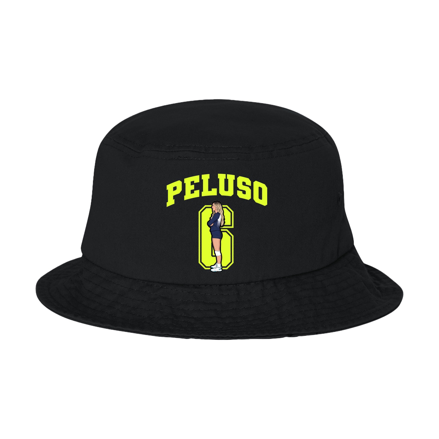 Bucket Cap — Number in Black