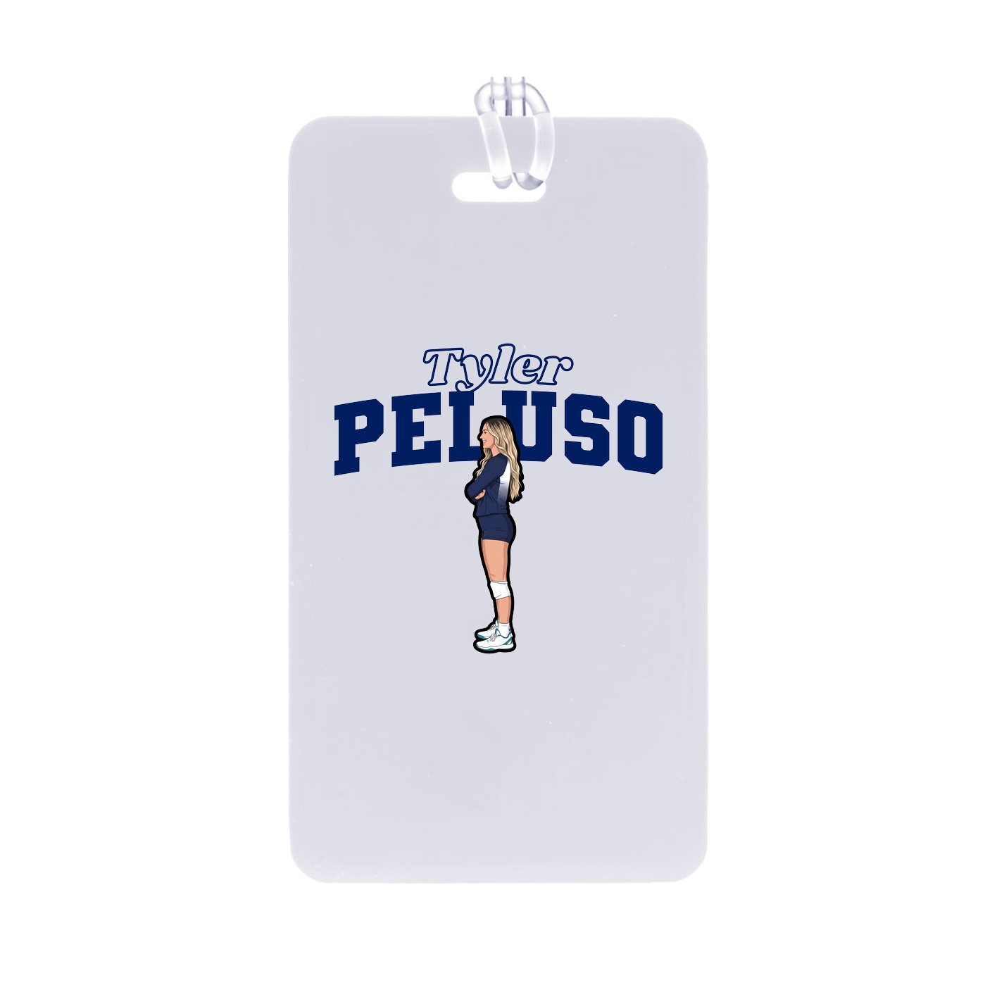Bag Tag — Name Arch in Classic
