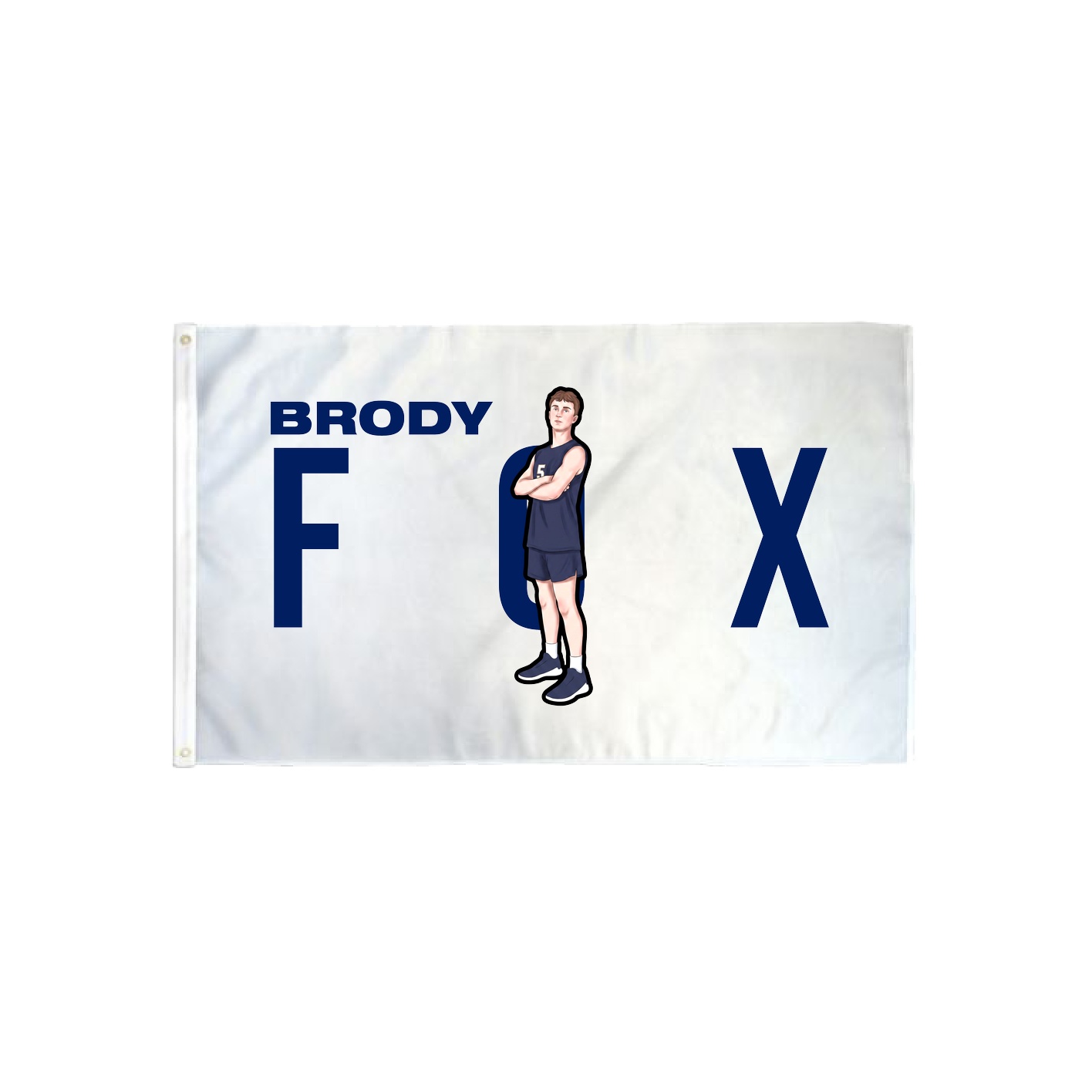 3x5 Flag — Player Name in Classic