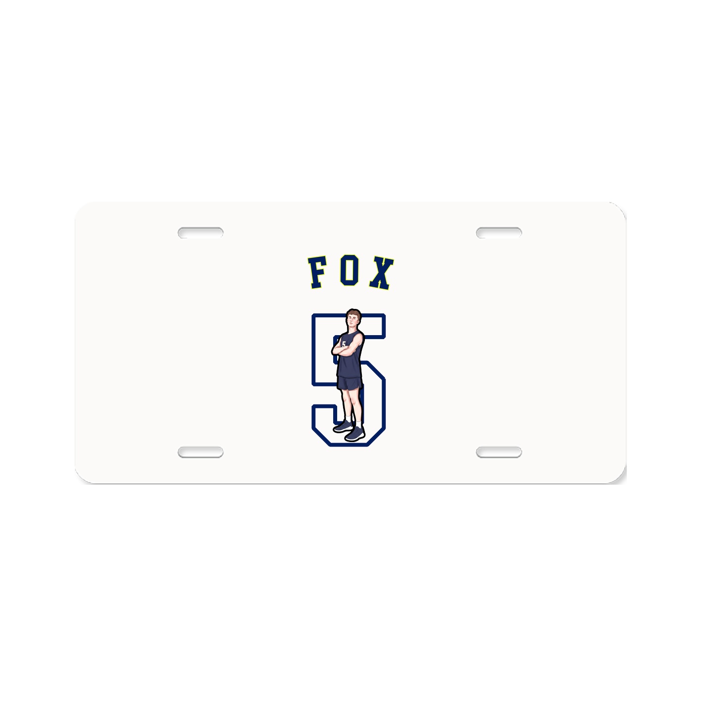 License Plate — Shirsey Arch in Classic