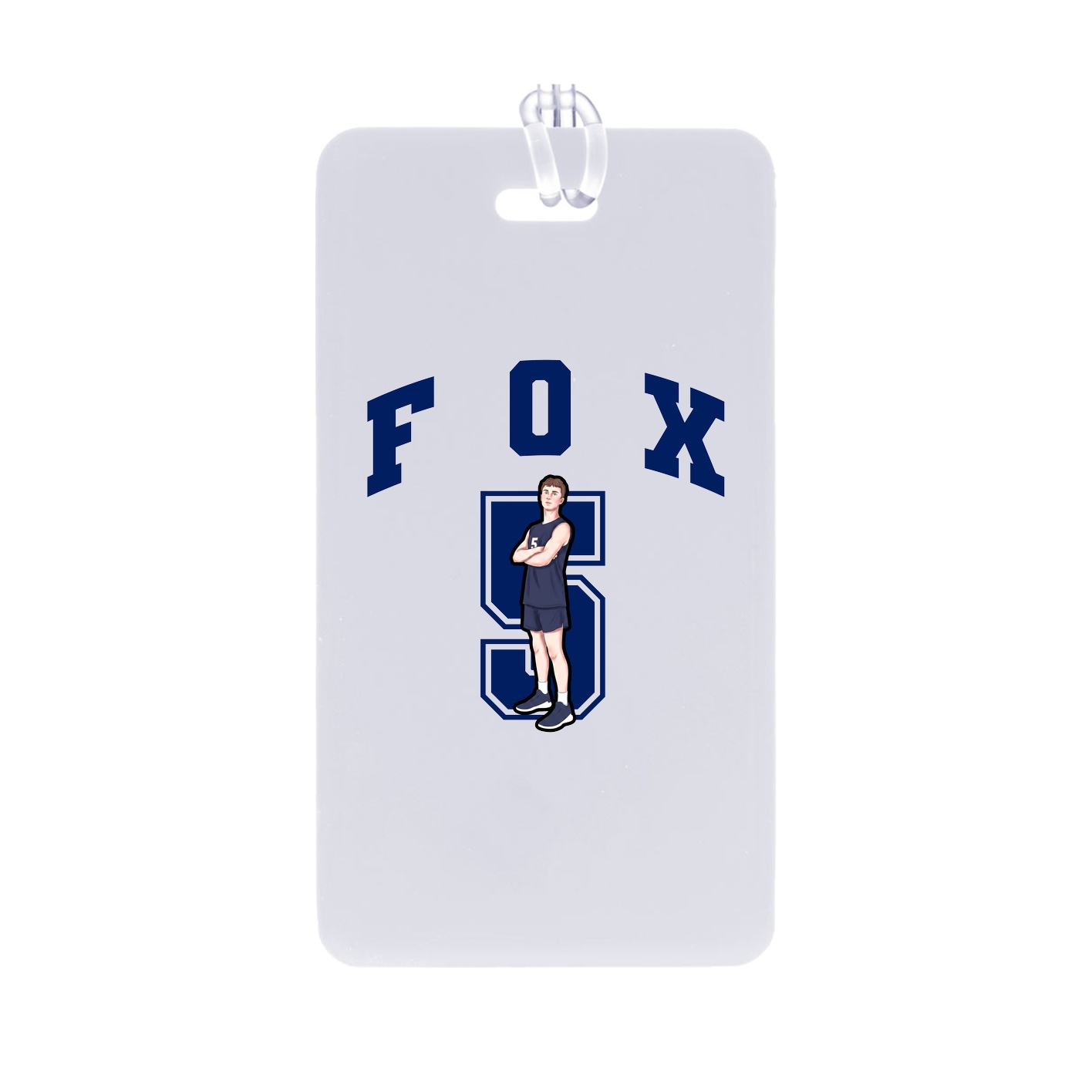 Bag Tag — Number in Classic