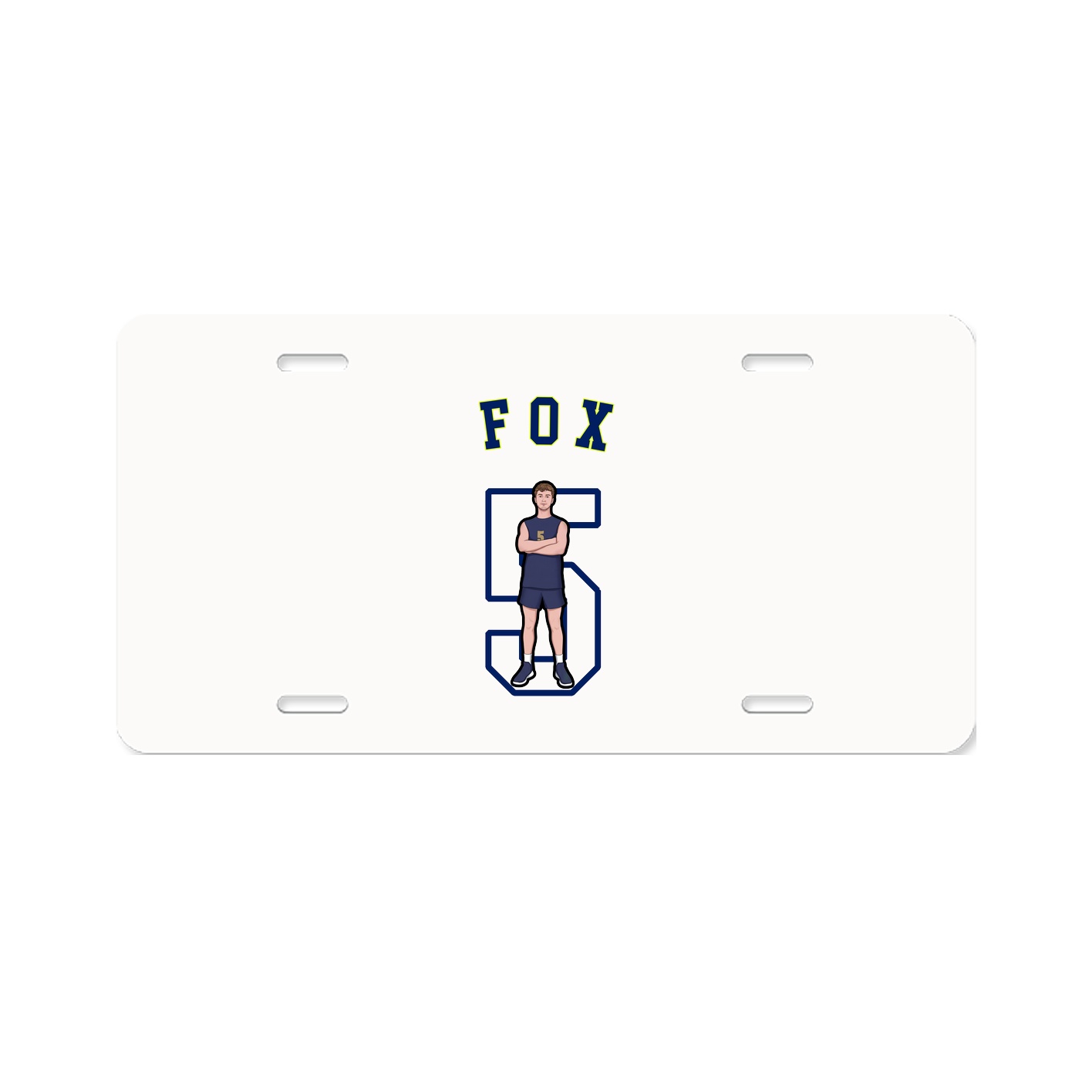 License Plate — Shirsey Arch in Classic