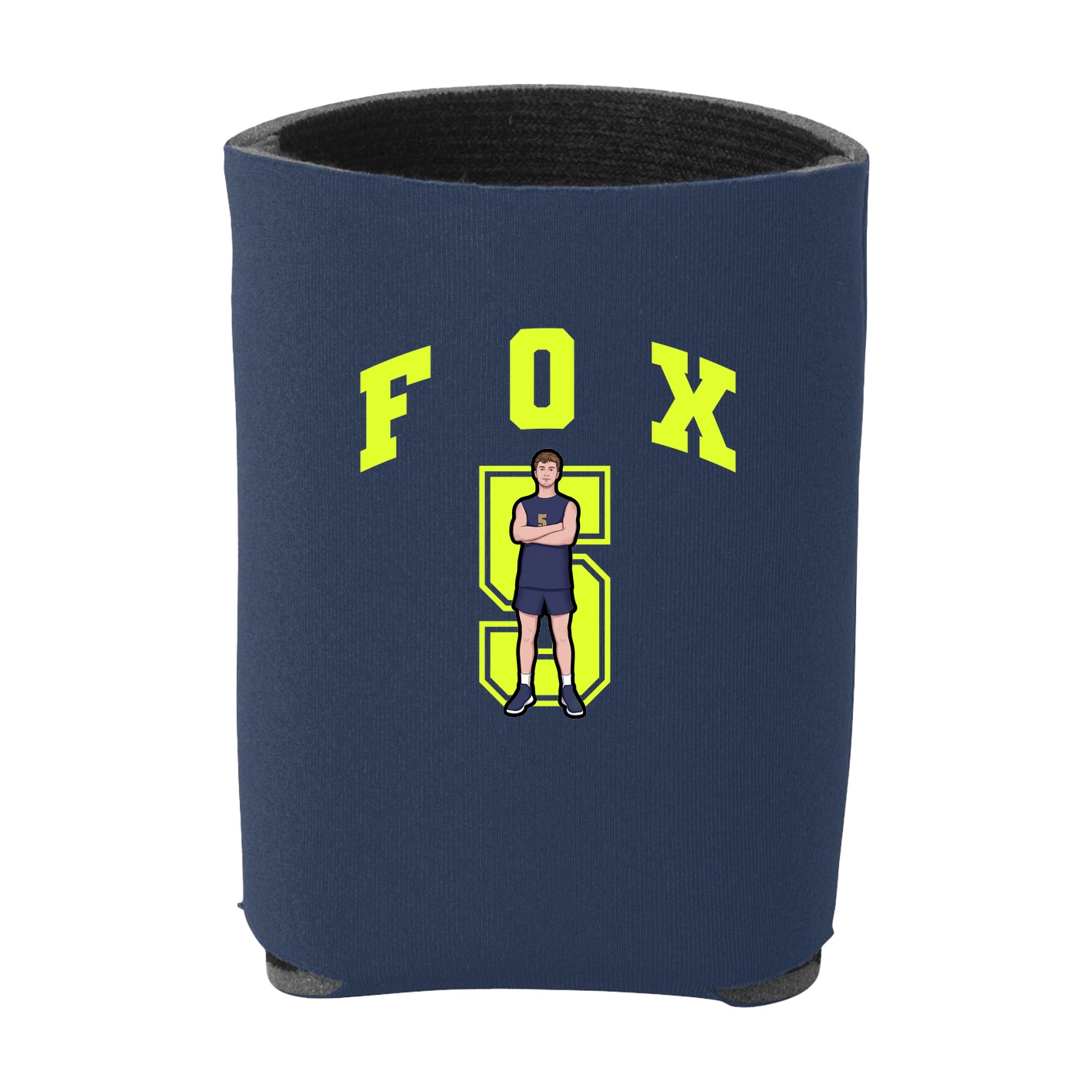 Can Holder — Number in Navy