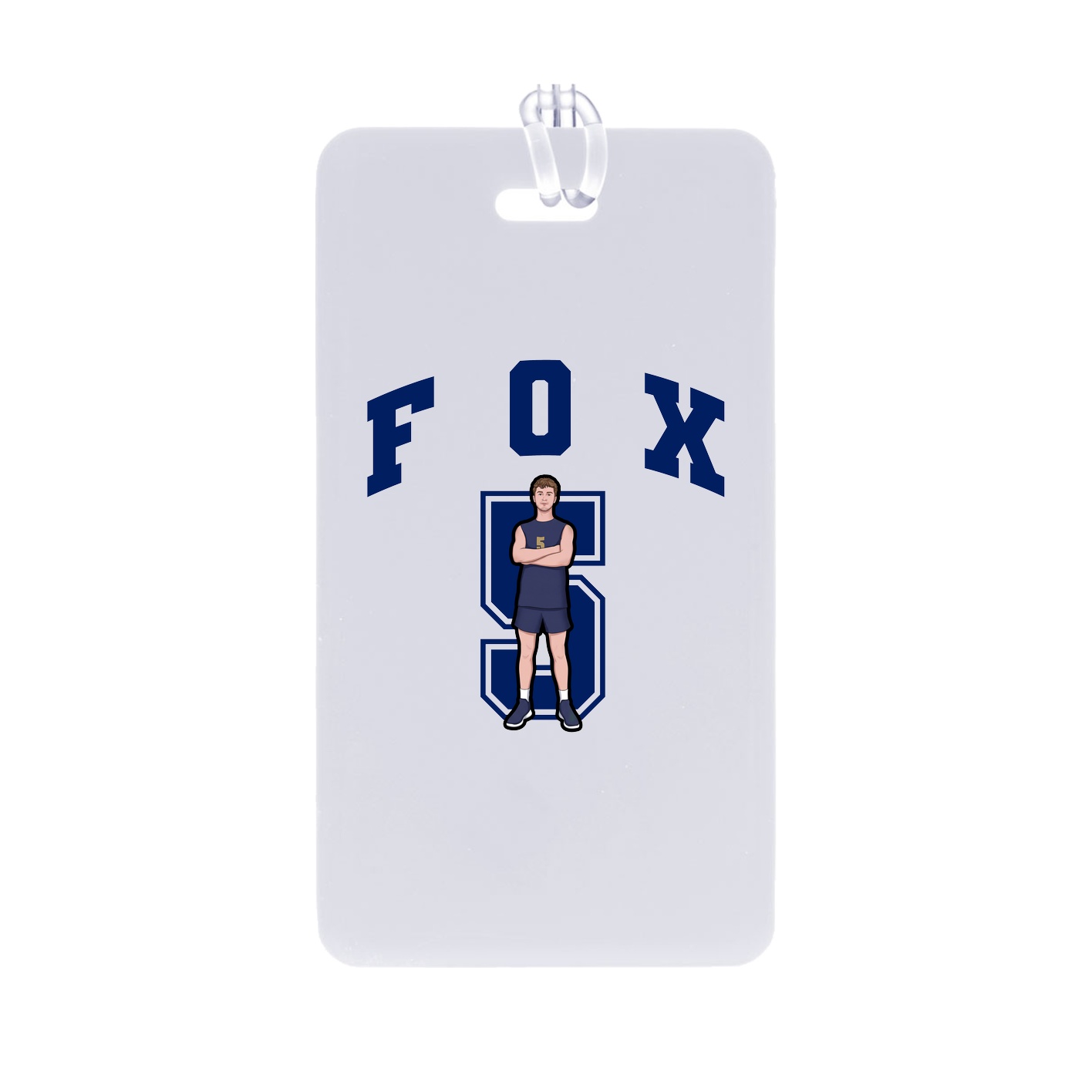 Bag Tag — Number in Classic