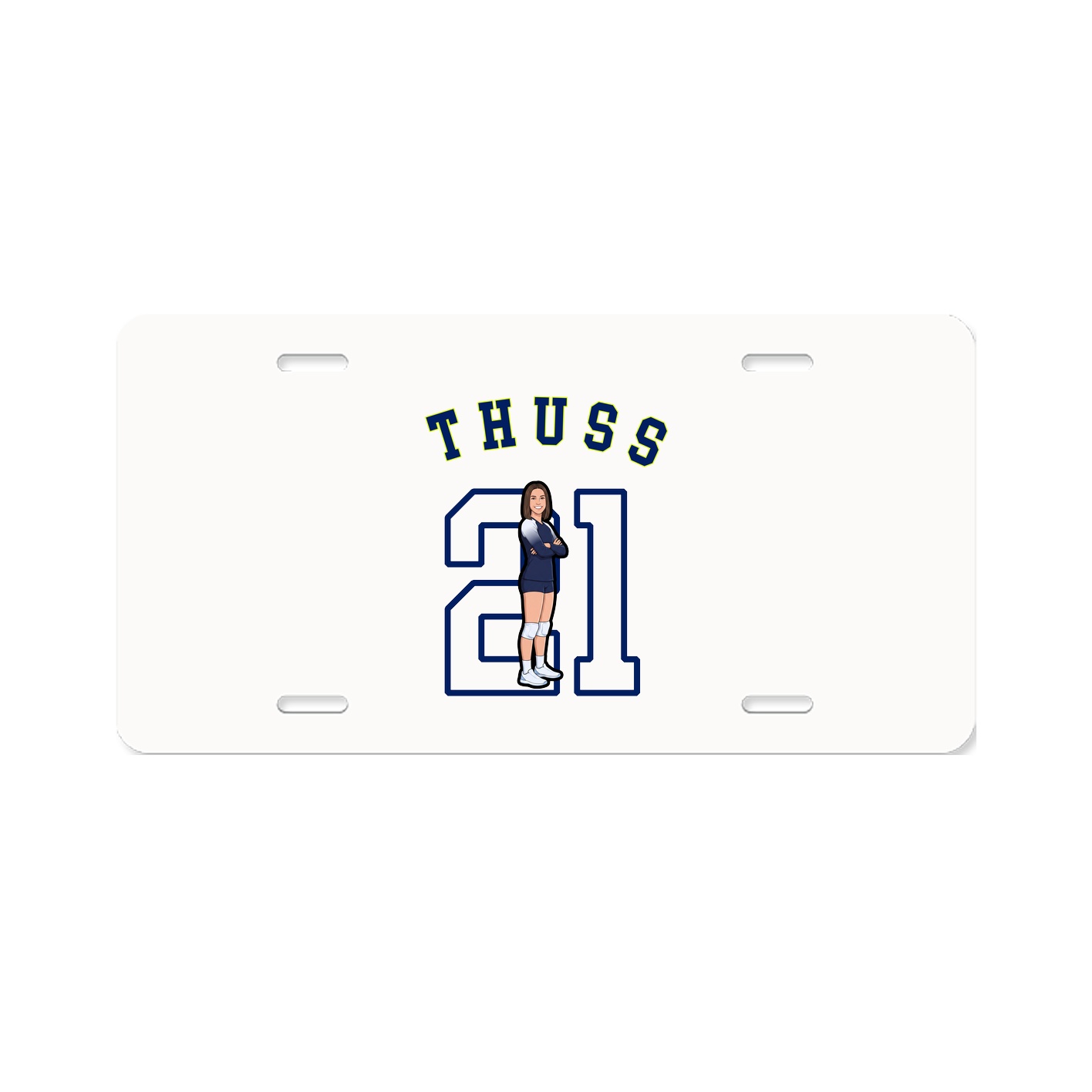 License Plate — Shirsey Arch in Classic