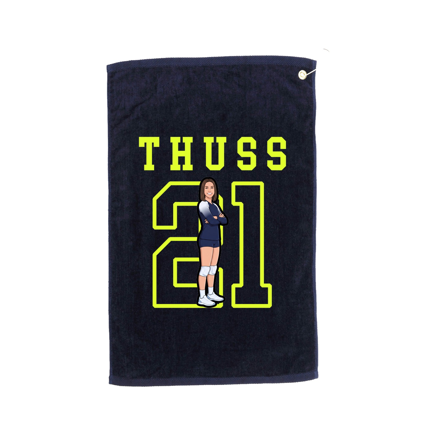 Golf Towel — Shirsey in Navy