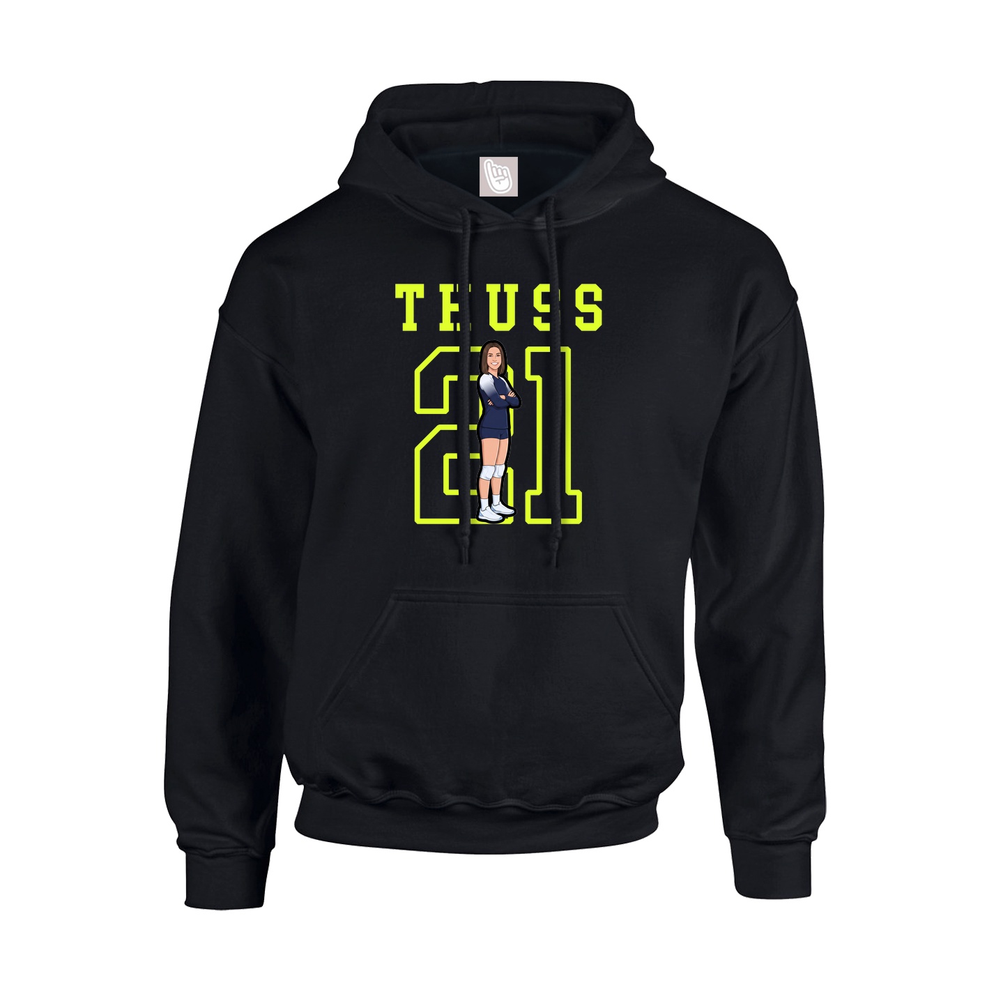 Youth Hoodie — Shirsey in Black
