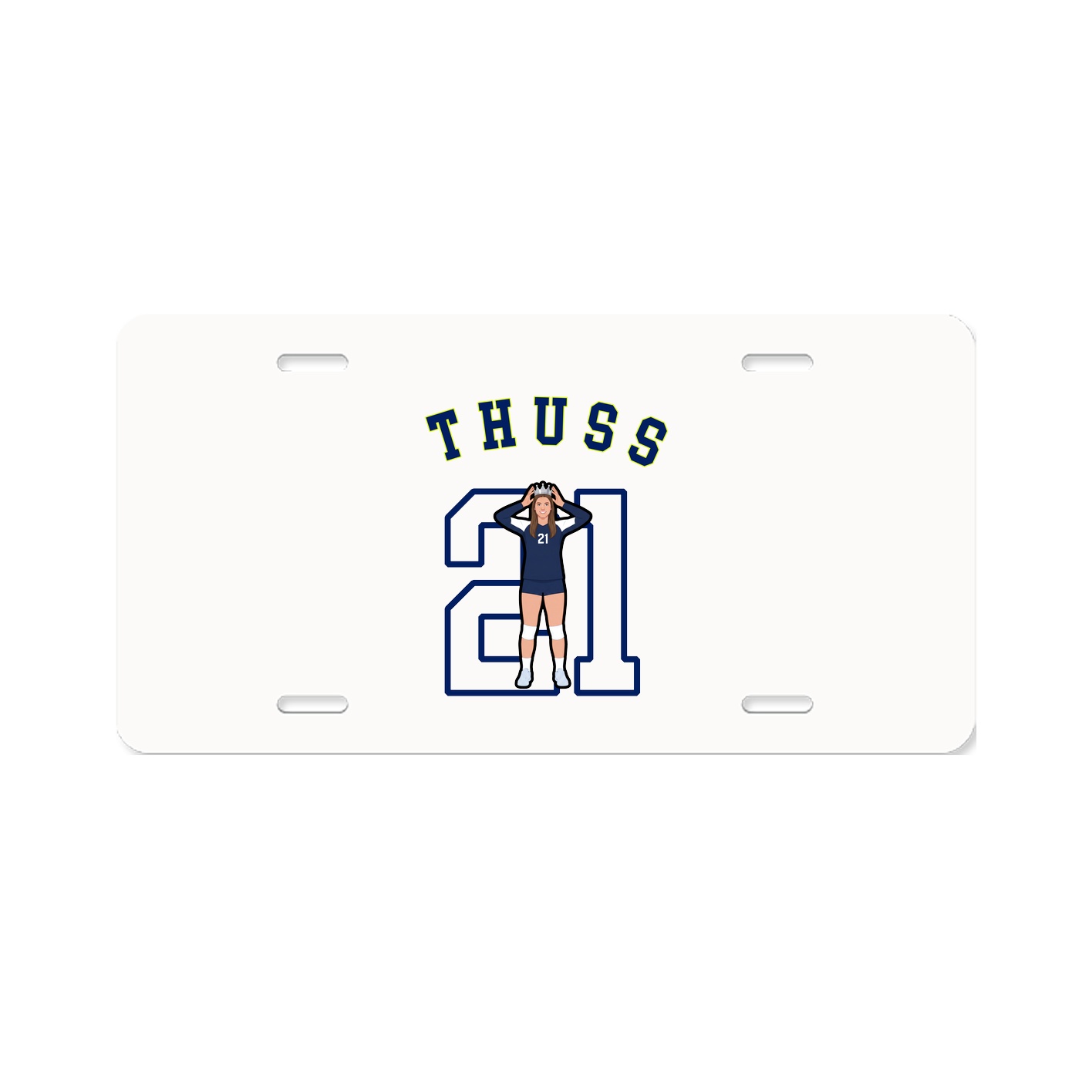 License Plate — Shirsey Arch in Classic
