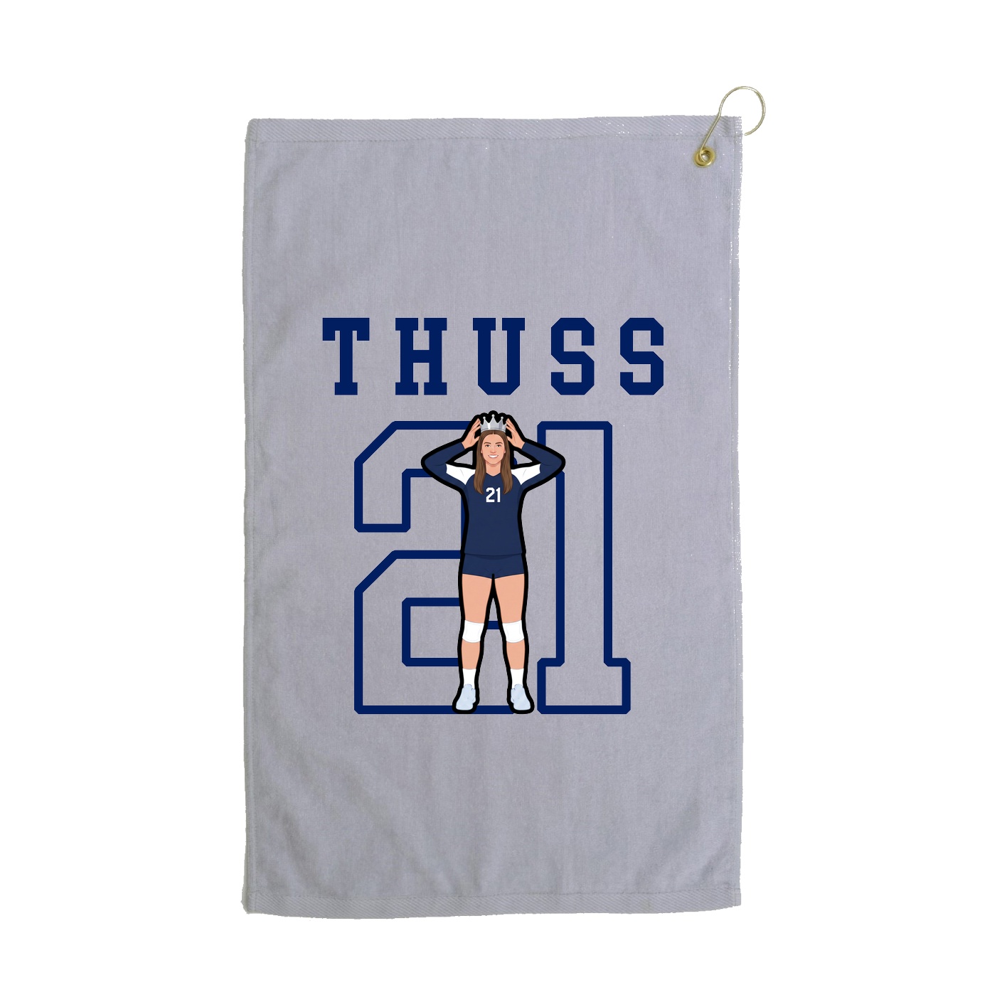 Golf Towel — Shirsey in Grey