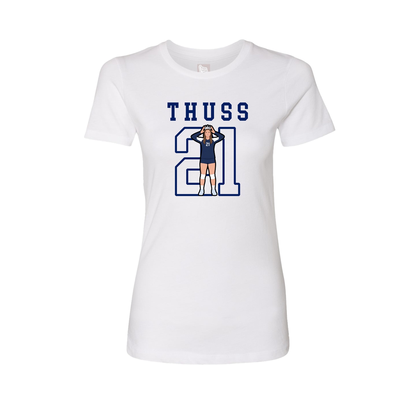 Fitted Women's Tee — Shirsey in White