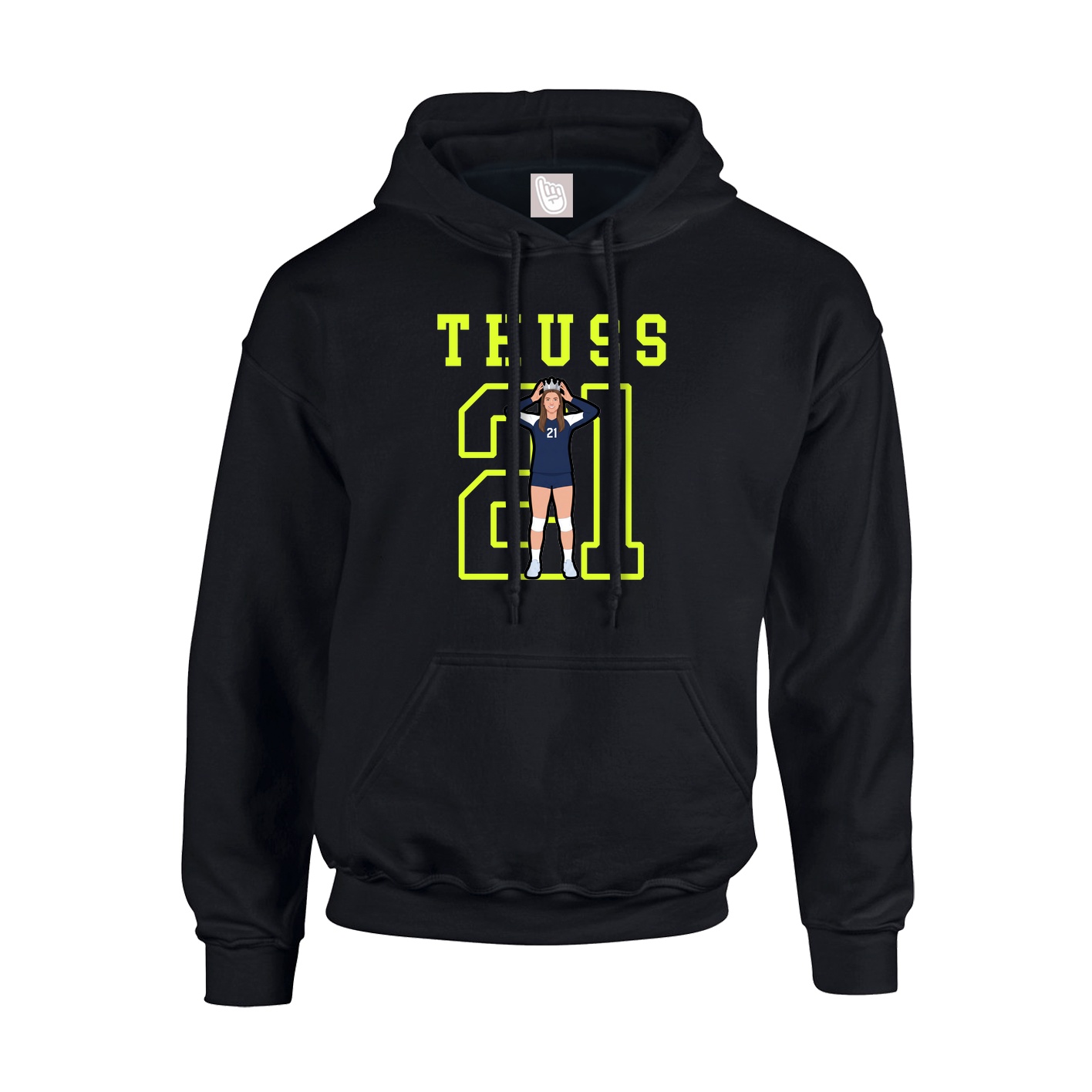 Hoodie — Shirsey in Black