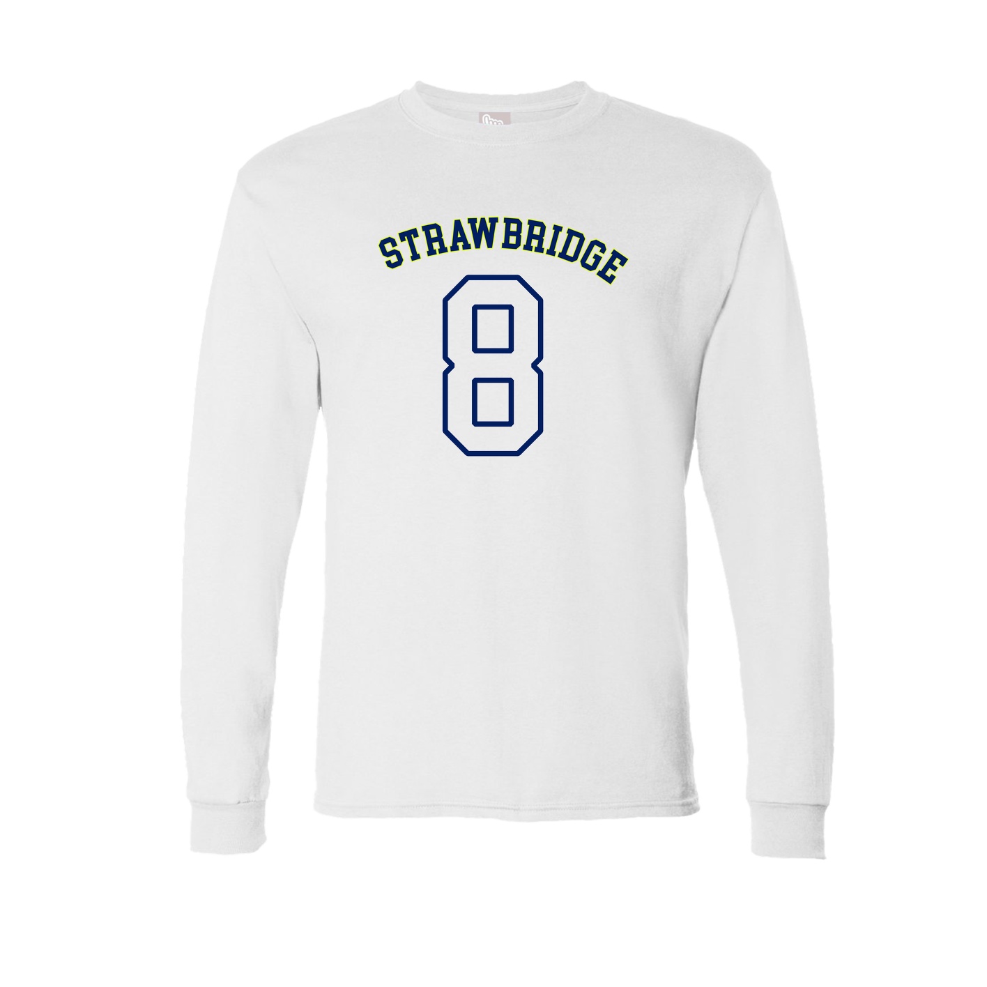 Long Sleeve Tee — Shirsey Arch in White