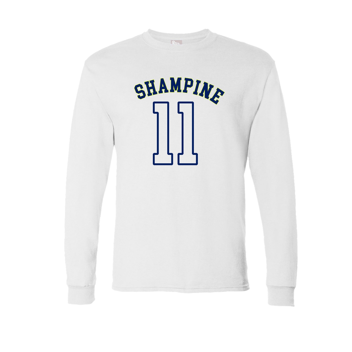 Long Sleeve Tee — Shirsey Arch in White