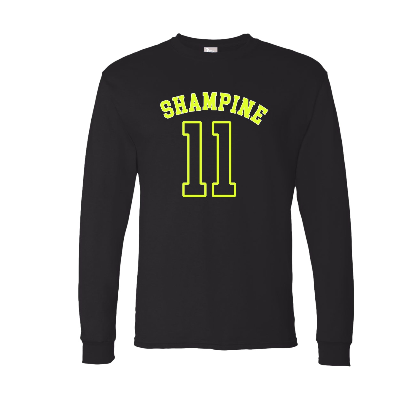 Long Sleeve Tee — Shirsey Arch in Black
