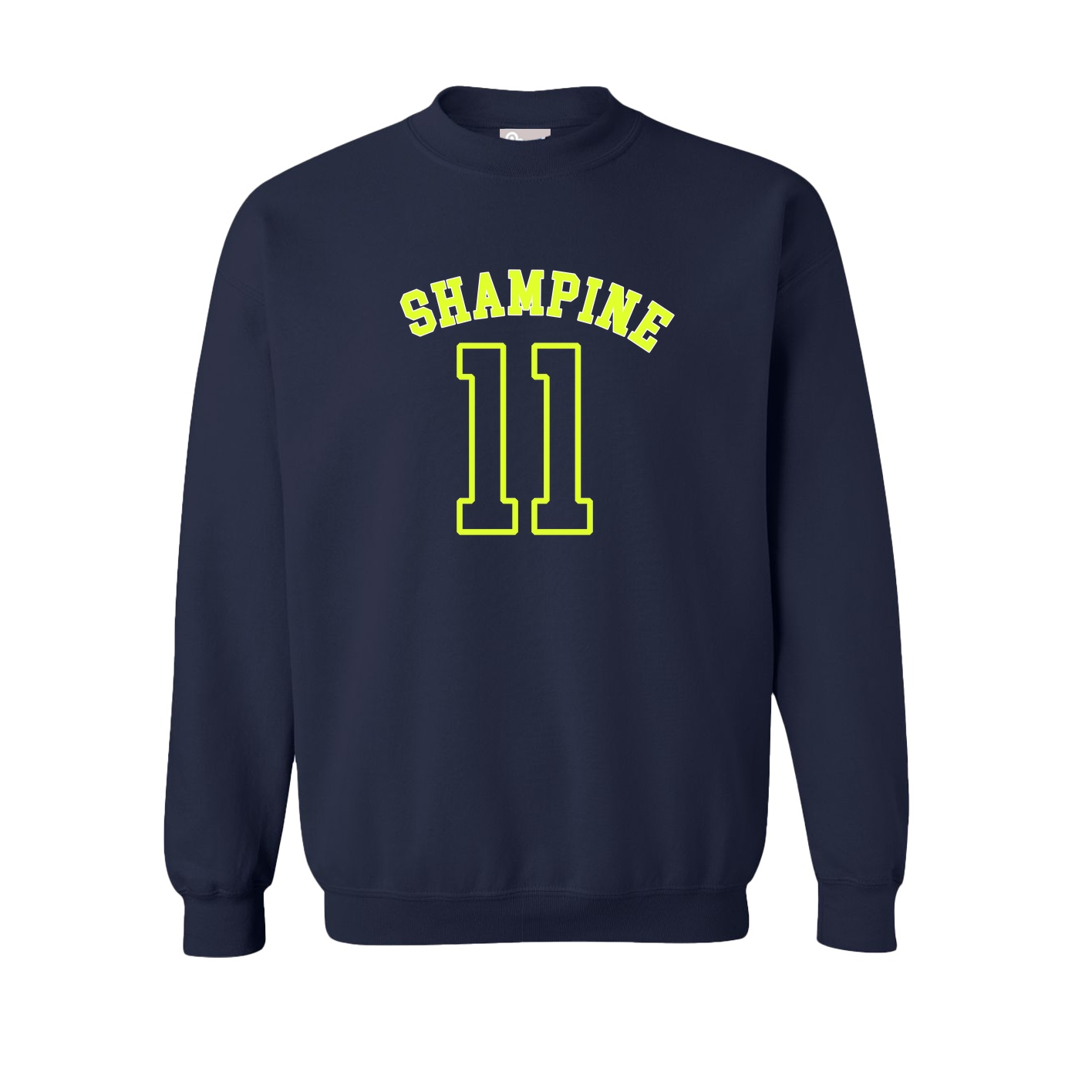 Fleece Crew — Shirsey Arch in Navy