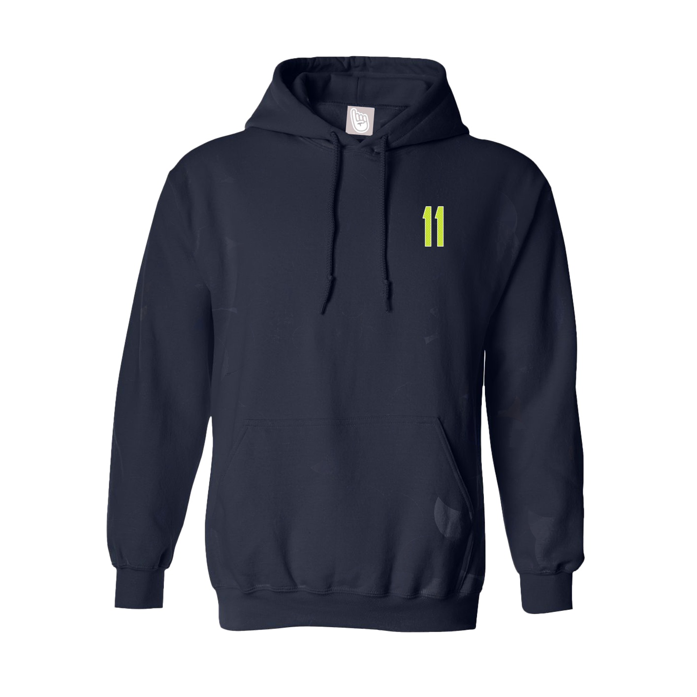 Youth Hoodie — Front Shirsy in Navy