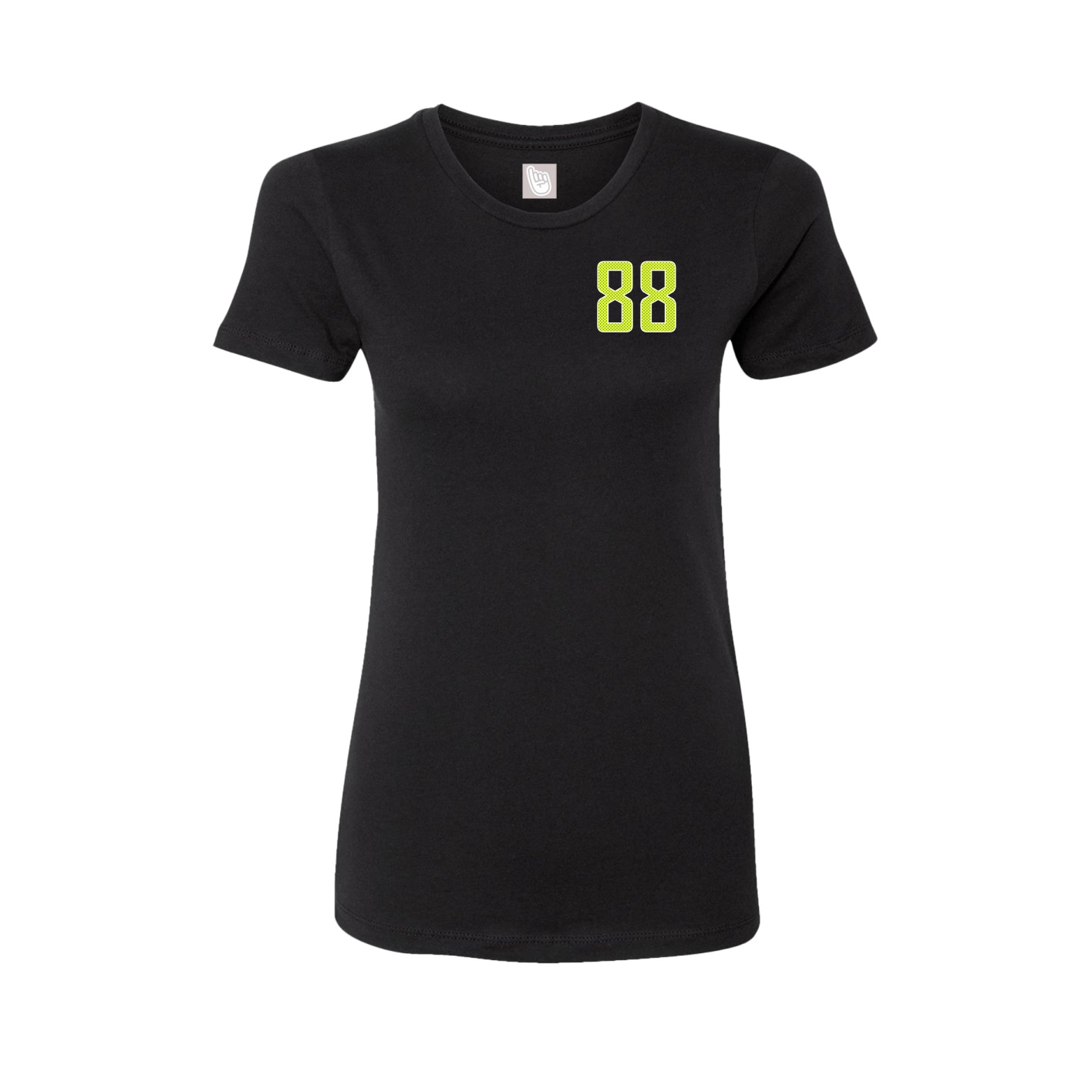 Womens Tee — Front Shirsy in Black