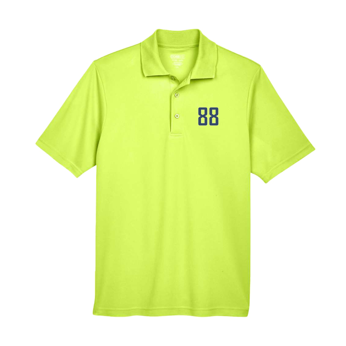 Performance Polo — Front Shirsy in Yellow