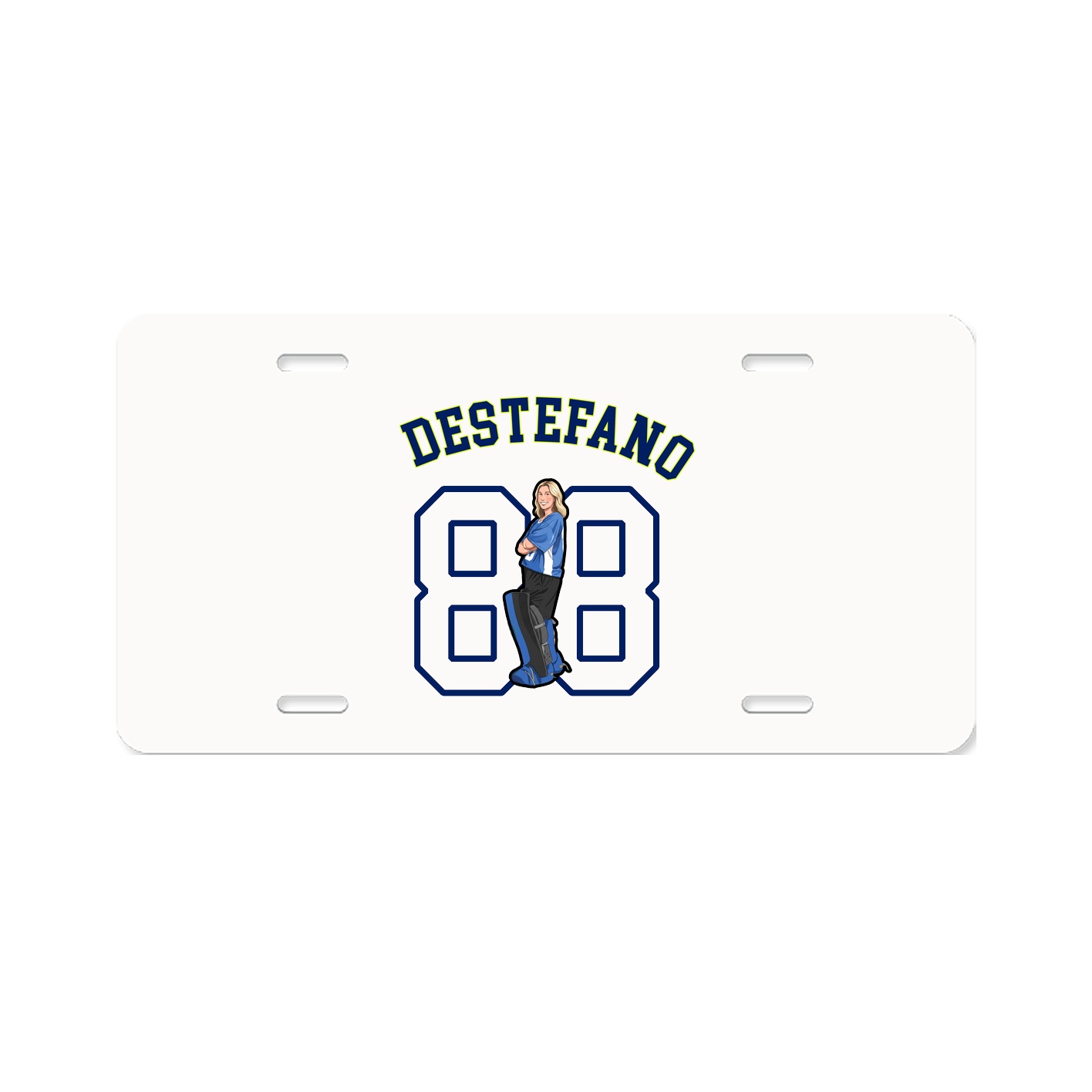 License Plate — Shirsey Arch in Classic