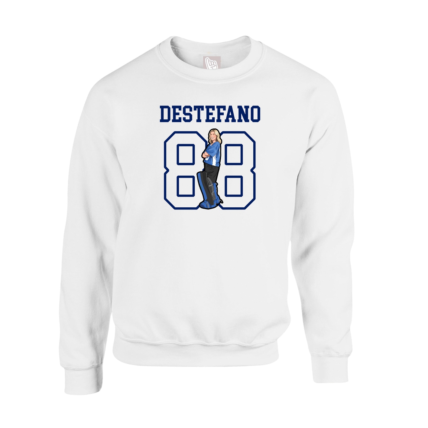 Fleece Crew — Shirsey in White